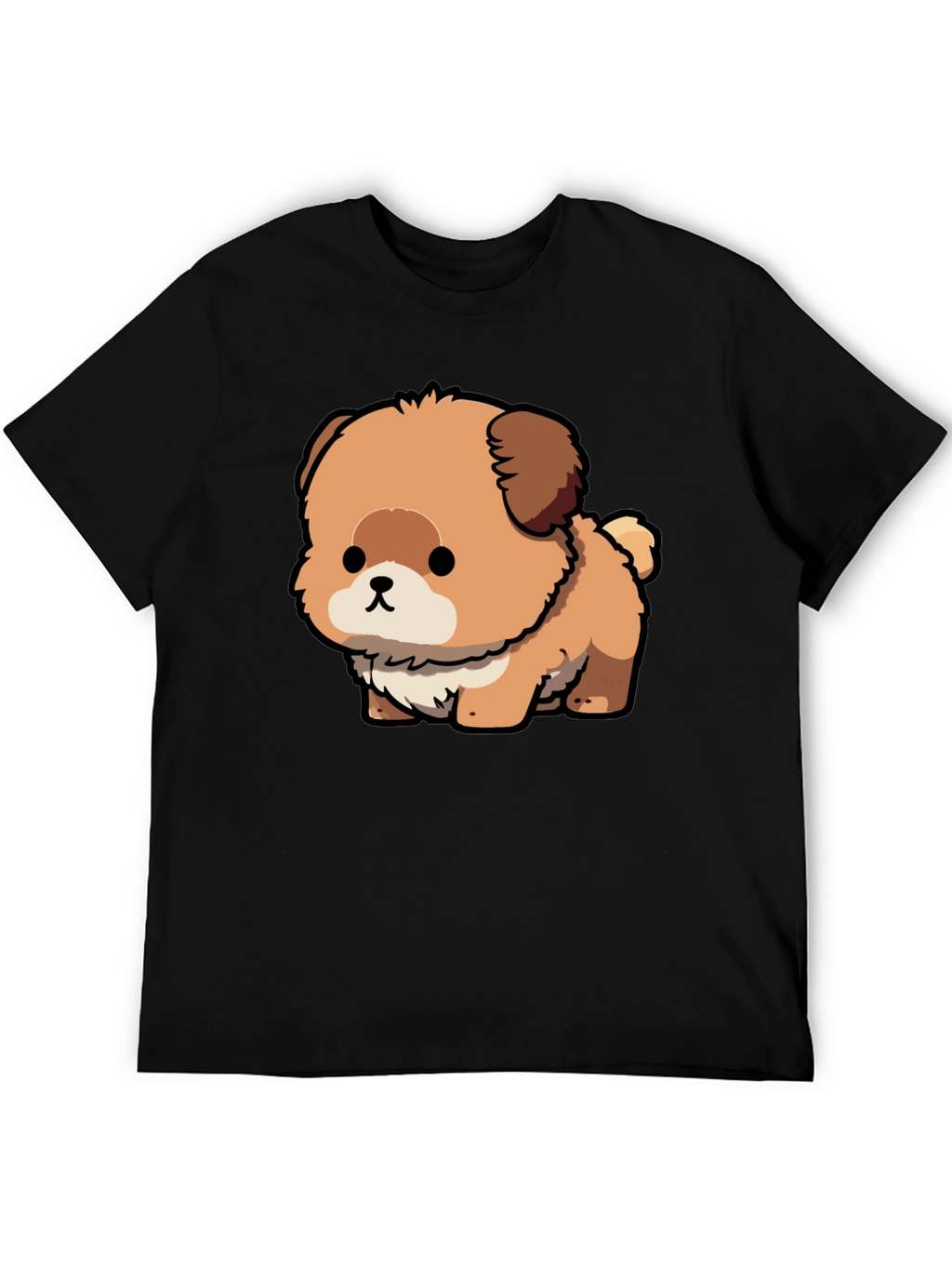 Cute Cartoon Dog Graphic Tee