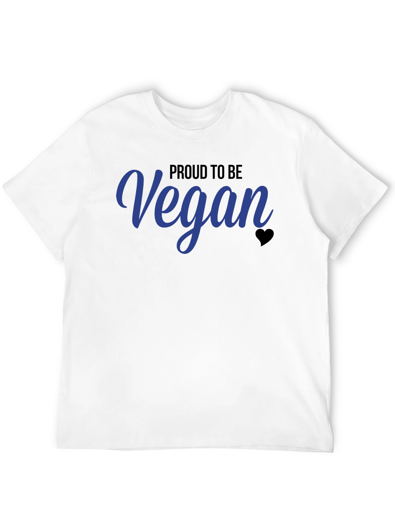 Proud To Be Vegan T-Shirt - Stylish Vegan Apparel