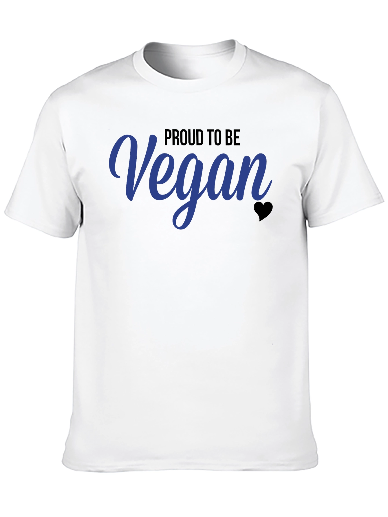 Proud To Be Vegan T-Shirt - Stylish Vegan Apparel