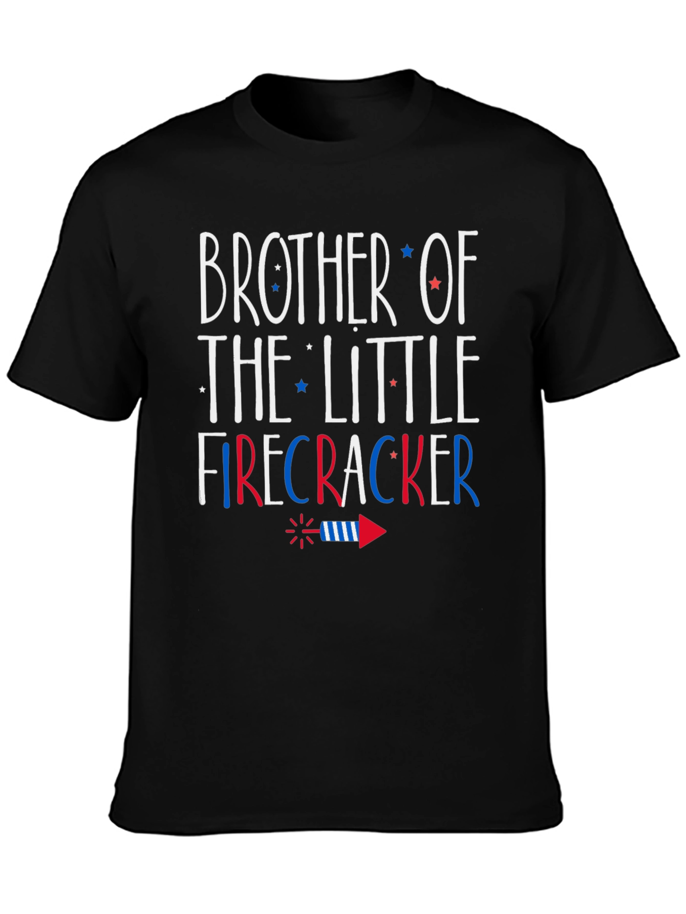 Brother of the Little Firecracker T-Shirt 4th of July