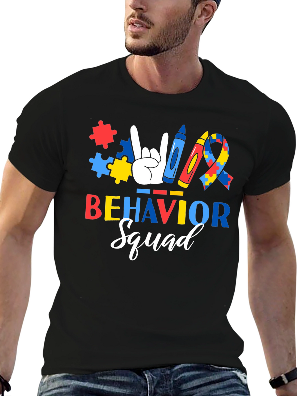 Behavior Squad Autism Awareness T-Shirt
