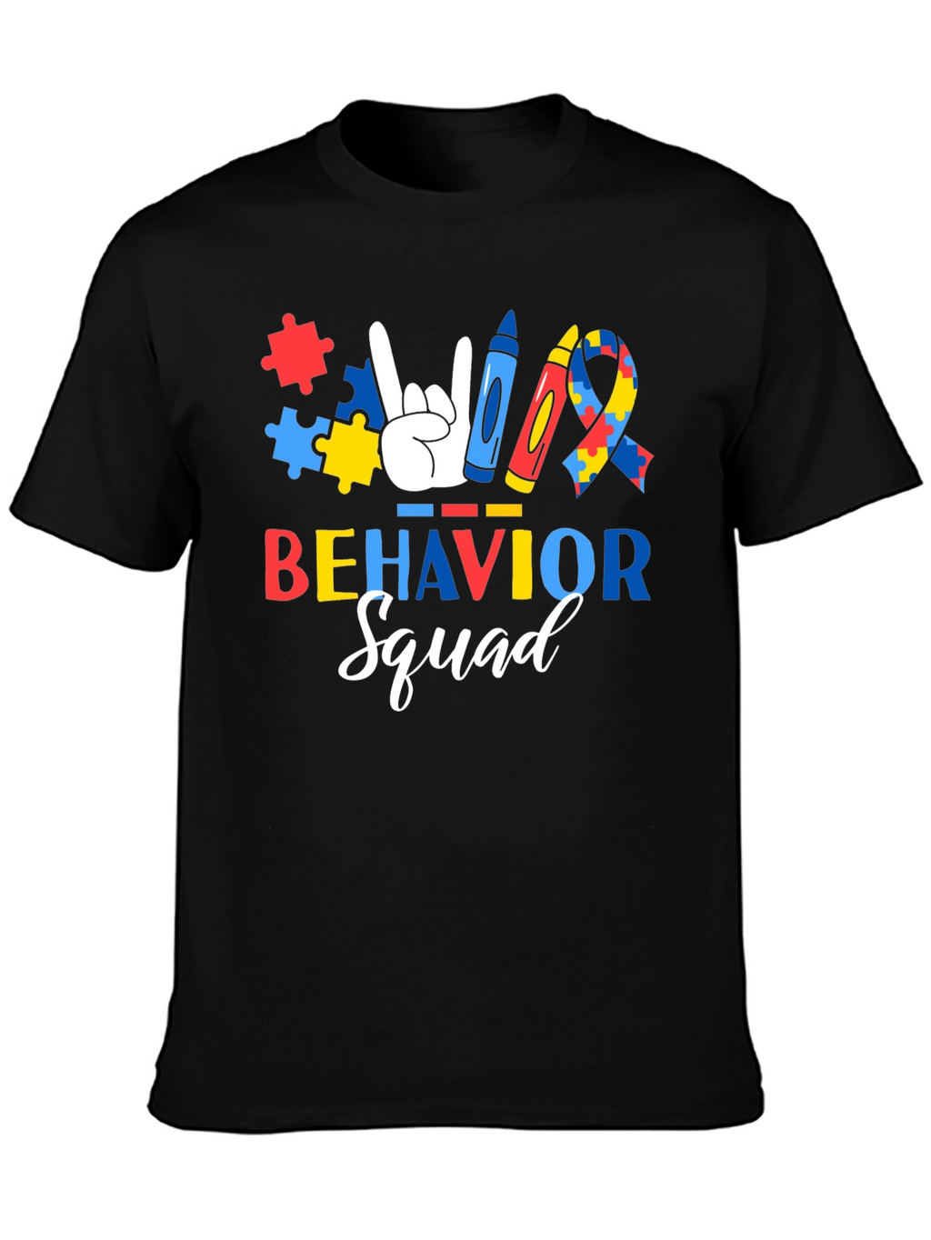 Behavior Squad Autism Awareness T-Shirt