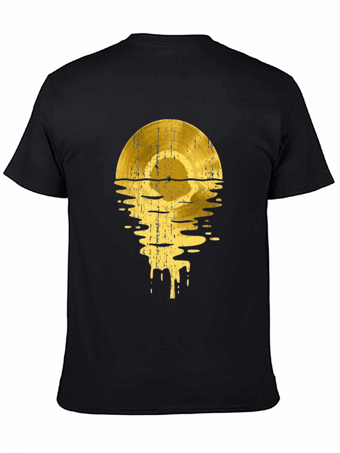 Golden Record Drip Graphic Tee
