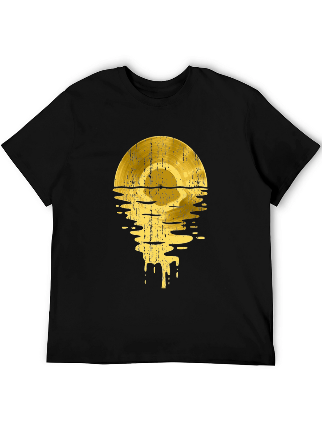 Golden Record Drip Graphic Tee