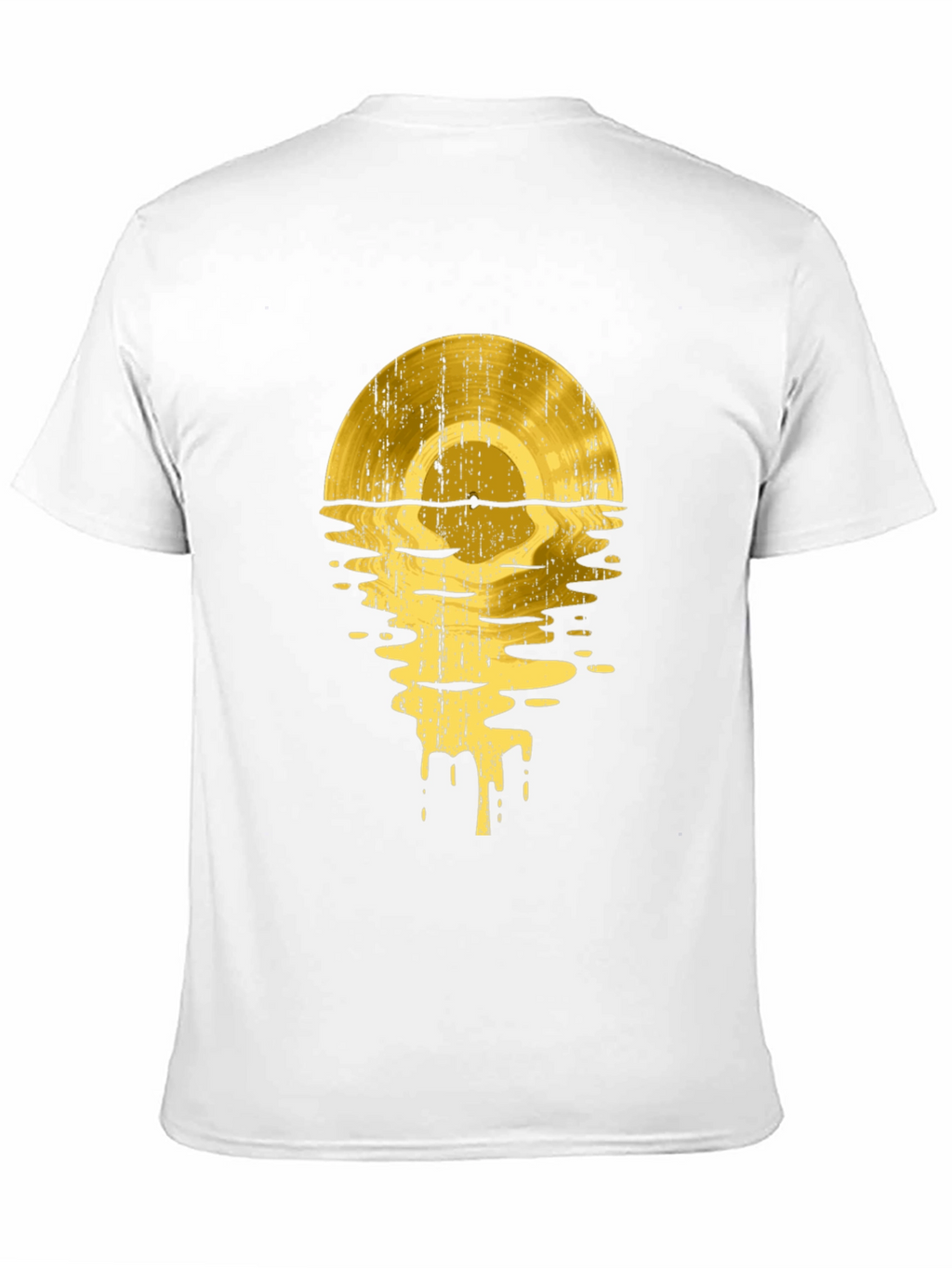 Golden Record Drip Graphic Tee