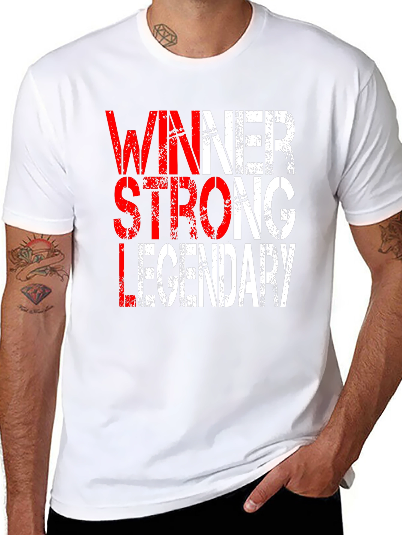 Winner Strong Legendary Graphic Tee