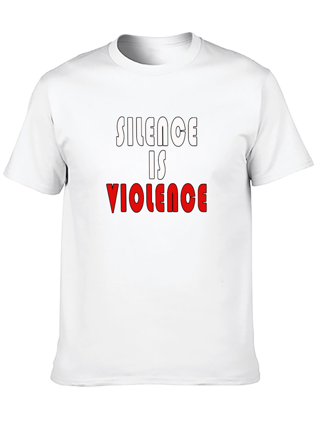 Silence is Violence Graphic T-Shirt - Activism Tee