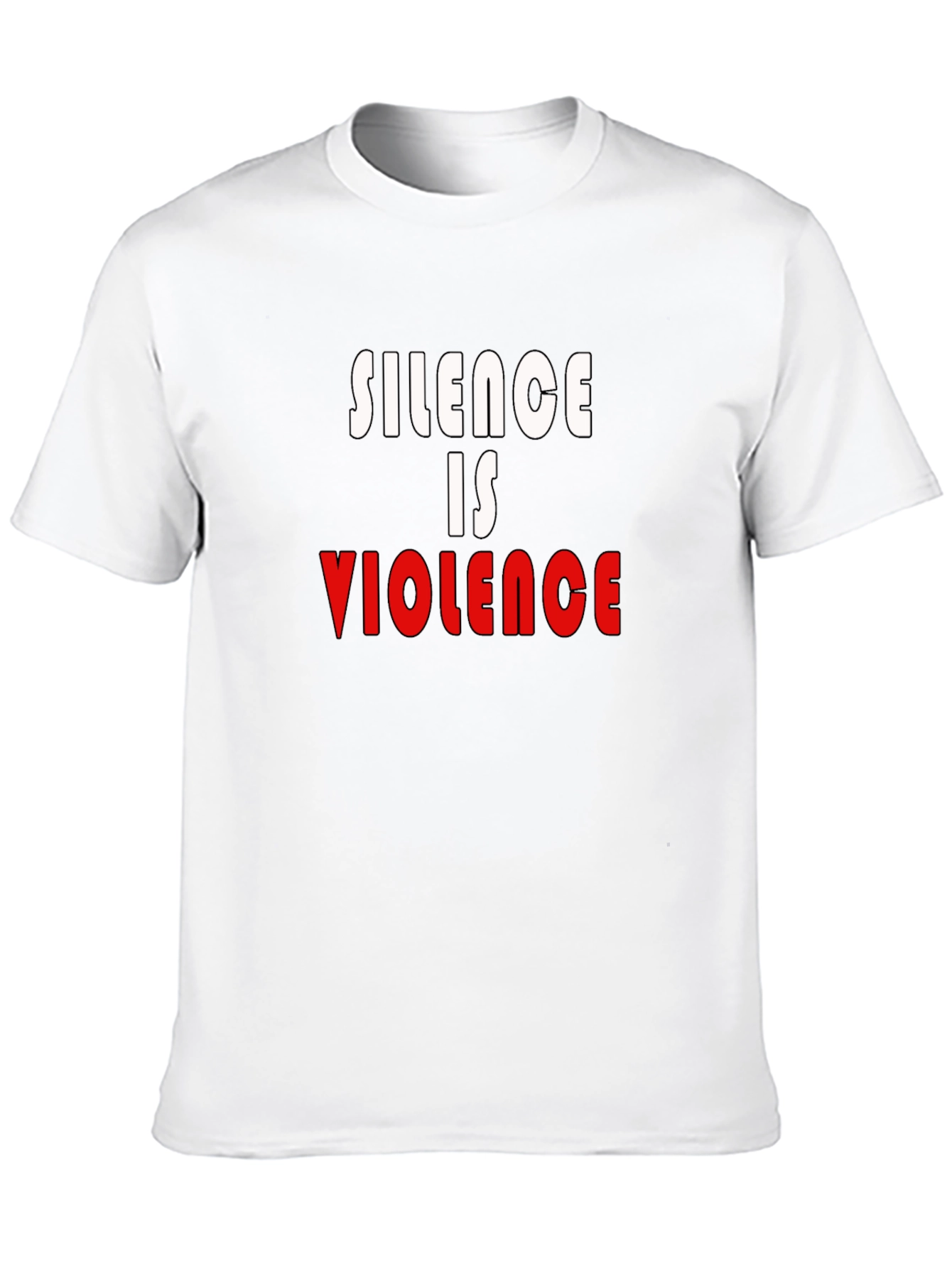 Silence is Violence Graphic T-Shirt - Activism Tee