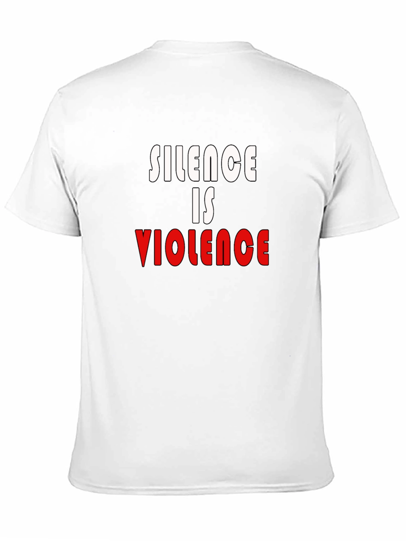 Silence is Violence Graphic T-Shirt - Activism Tee