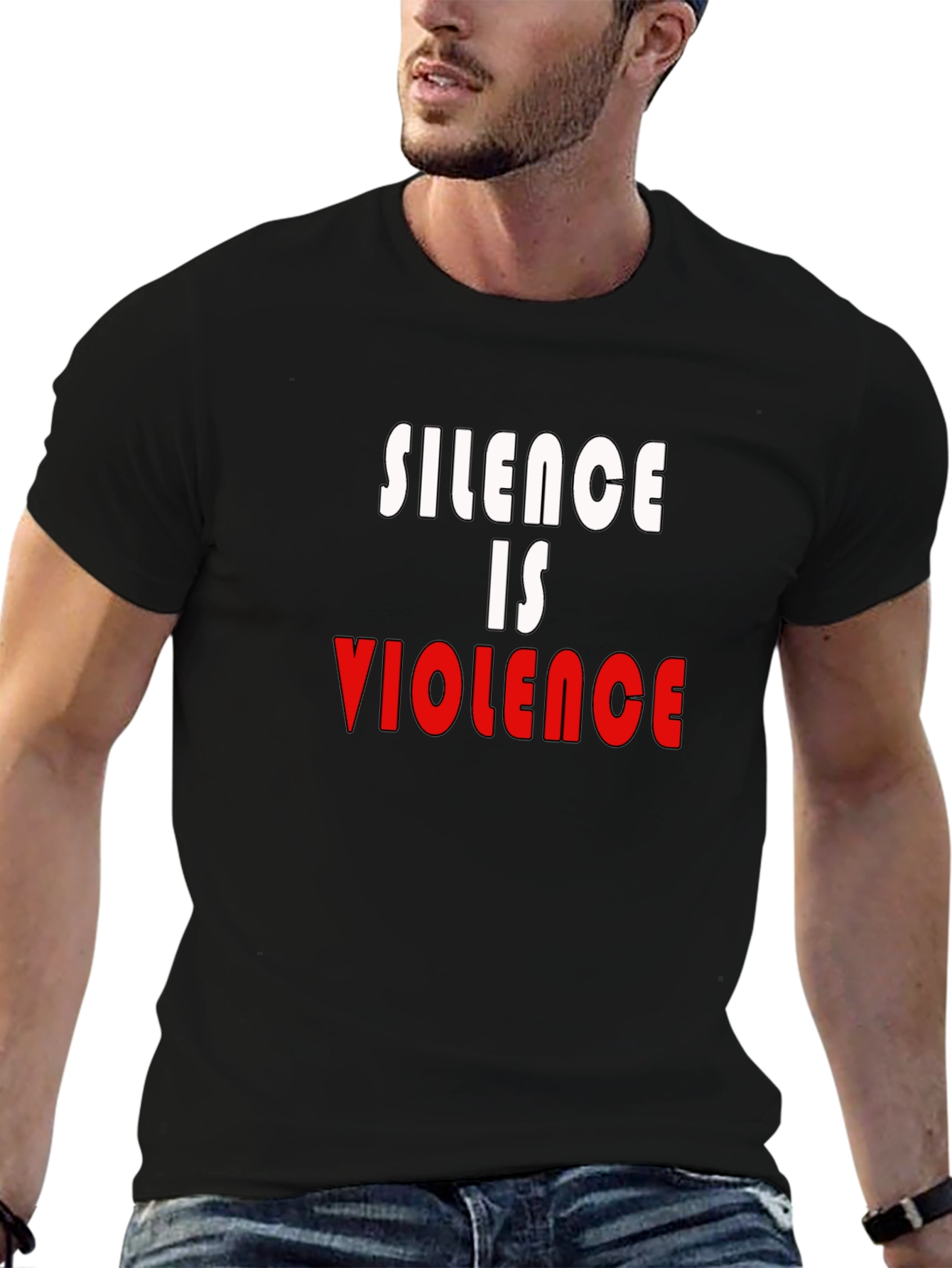 Silence is Violence Graphic T-Shirt - Activism Tee