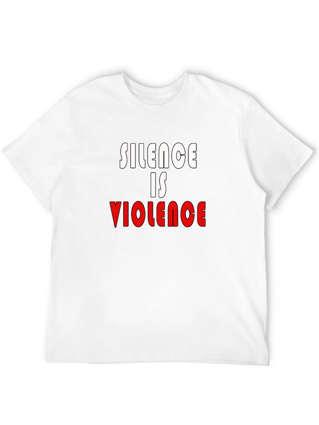 Silence is Violence Graphic T-Shirt - Activism Tee