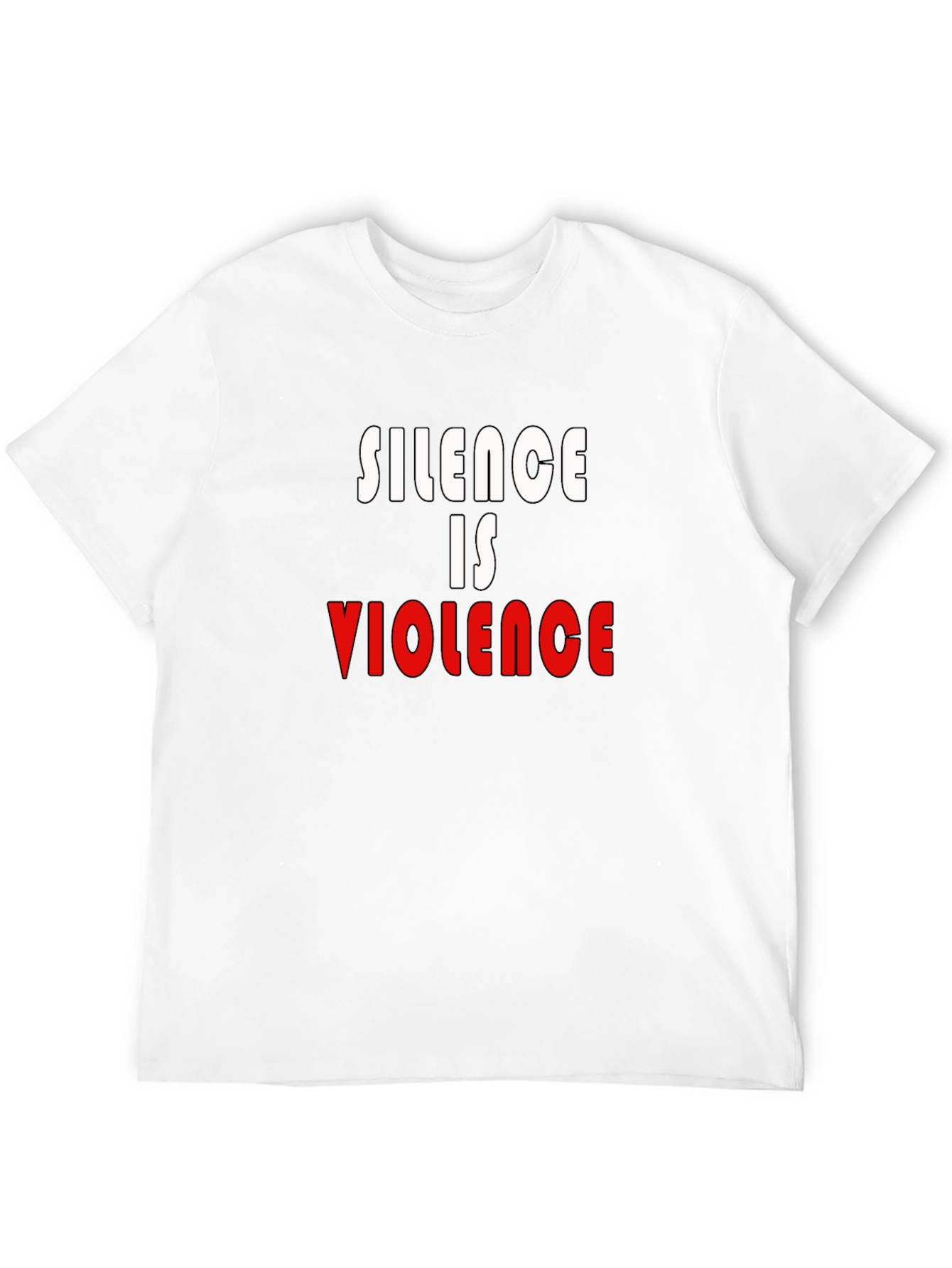 Silence is Violence Graphic T-Shirt - Activism Tee