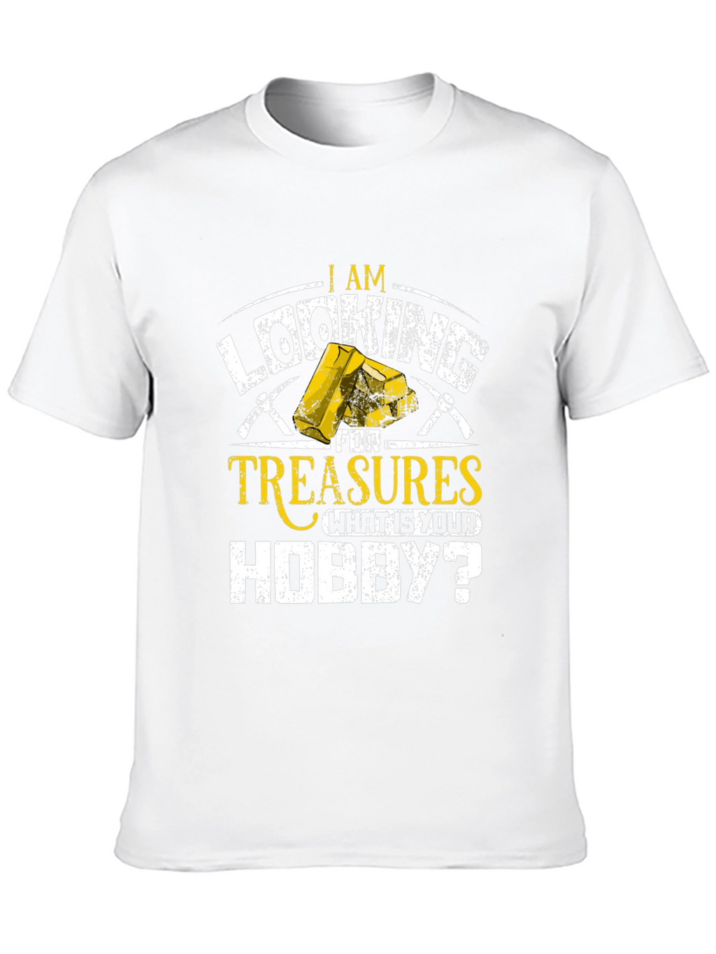 Treasure Hunting Hobbyist T-Shirt - Black