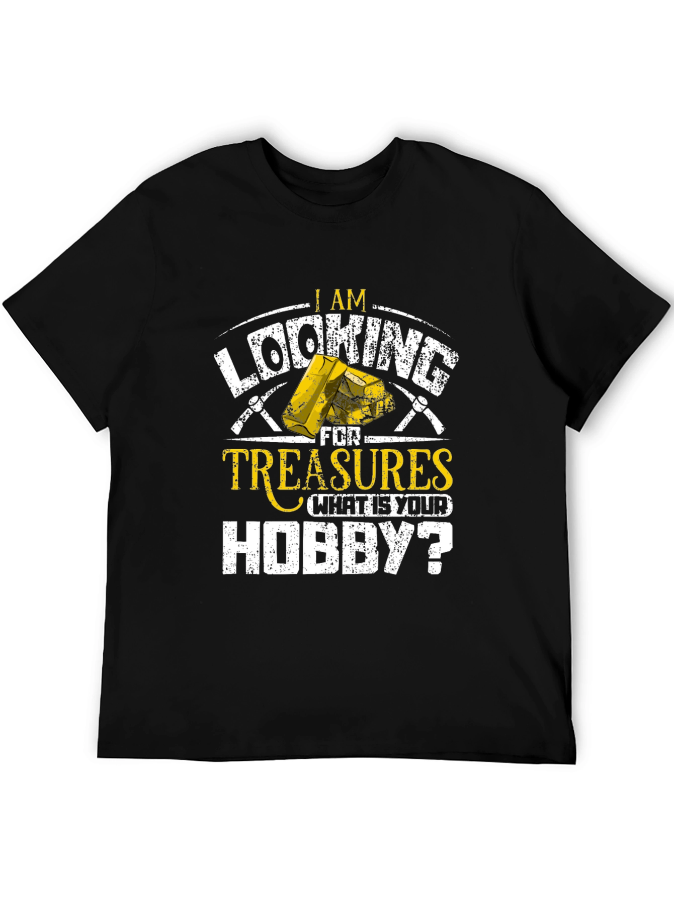 Treasure Hunting Hobbyist T-Shirt - Black