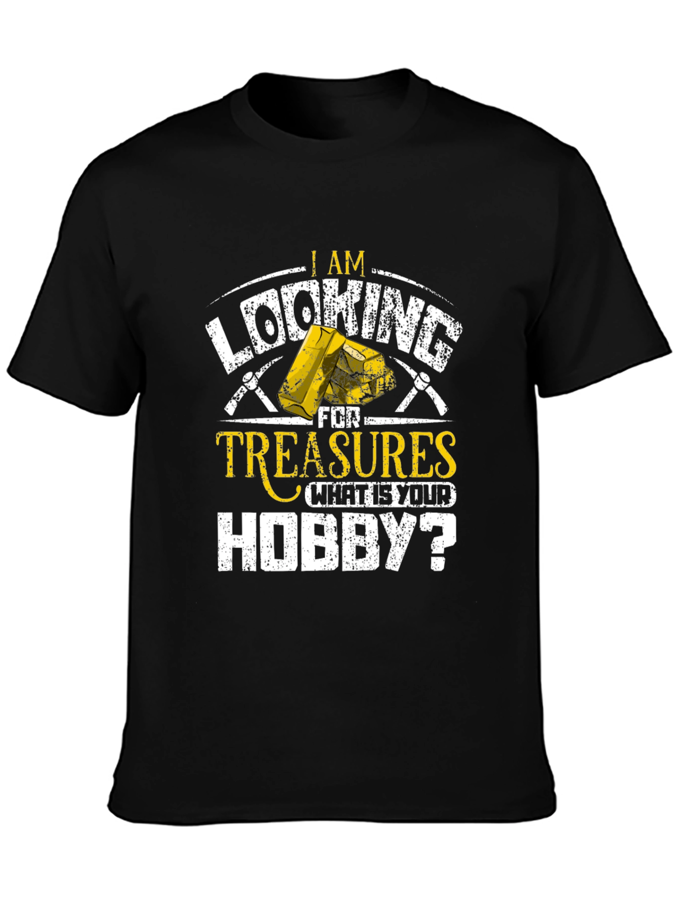 Treasure Hunting Hobbyist T-Shirt - Black