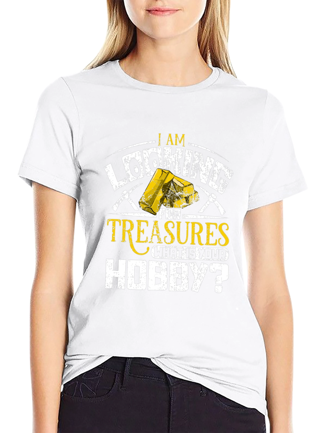 Treasure Hunting Hobbyist T-Shirt - Black