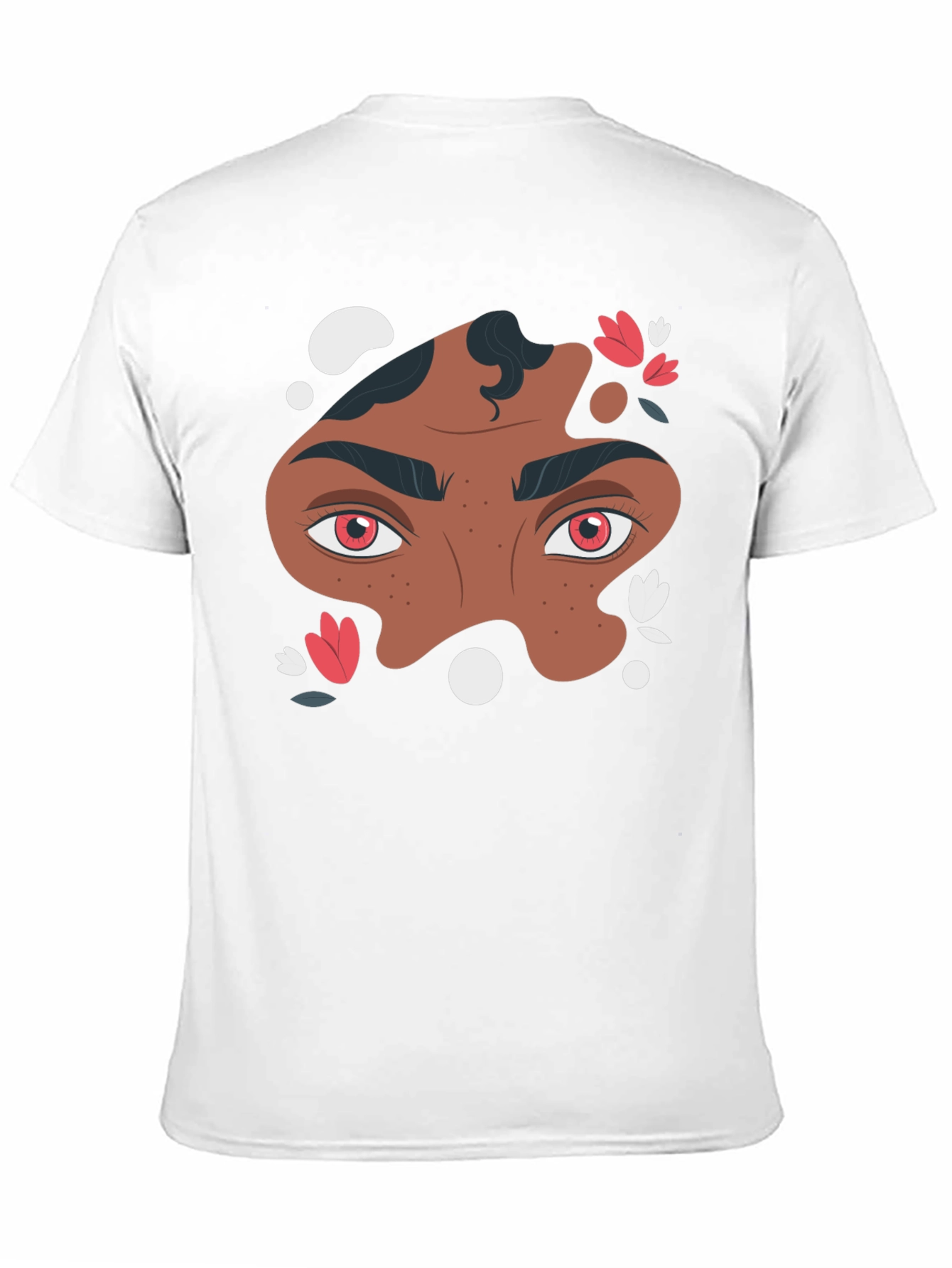 Abstract Eye Graphic Tee - Unique Design