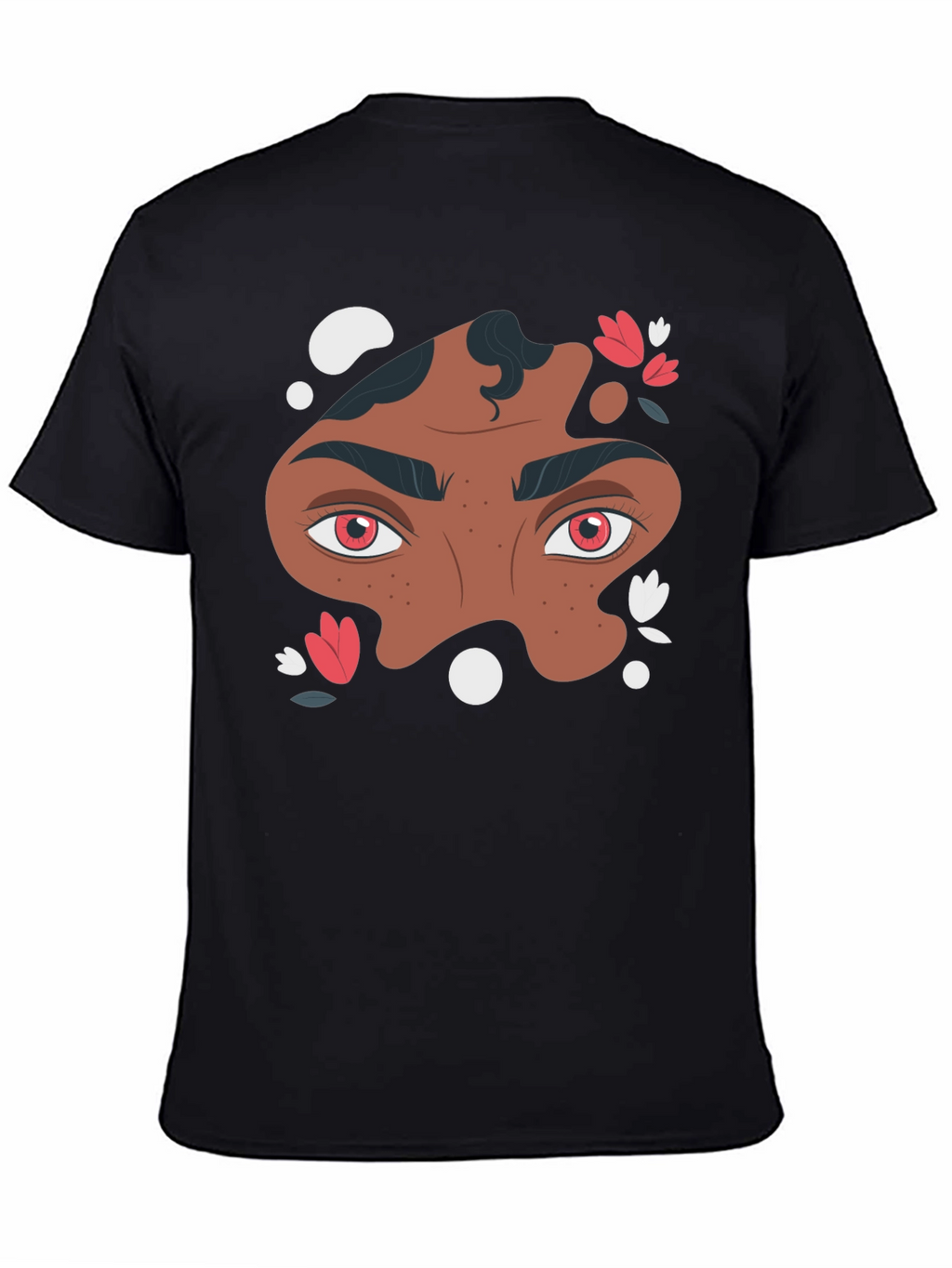 Abstract Eye Graphic Tee - Unique Design