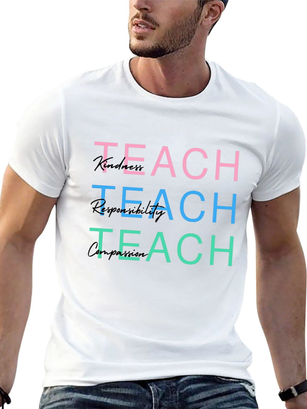 Teach Kindness Responsibility Compassion T-Shirt