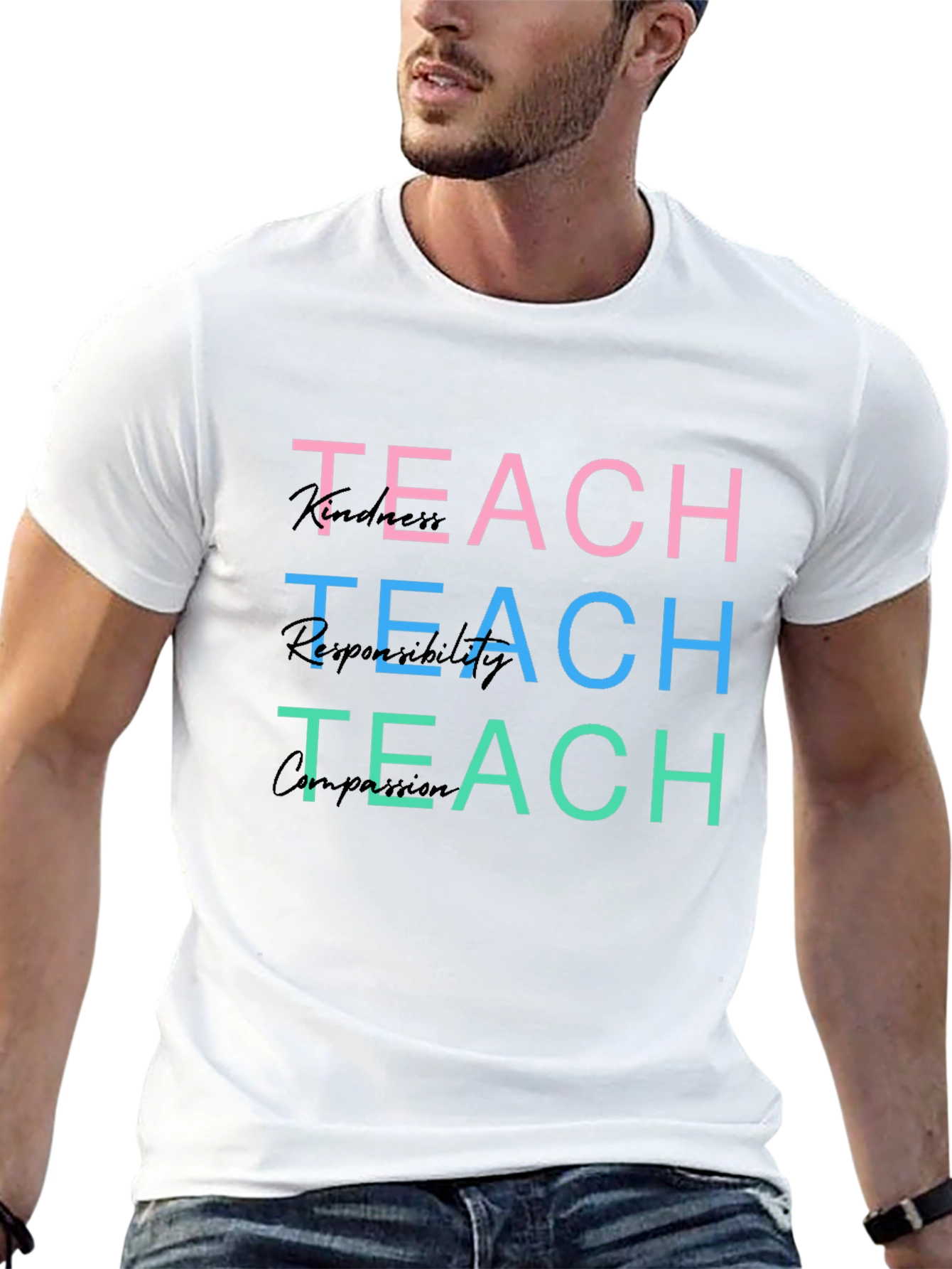Teach Kindness Responsibility Compassion T-Shirt