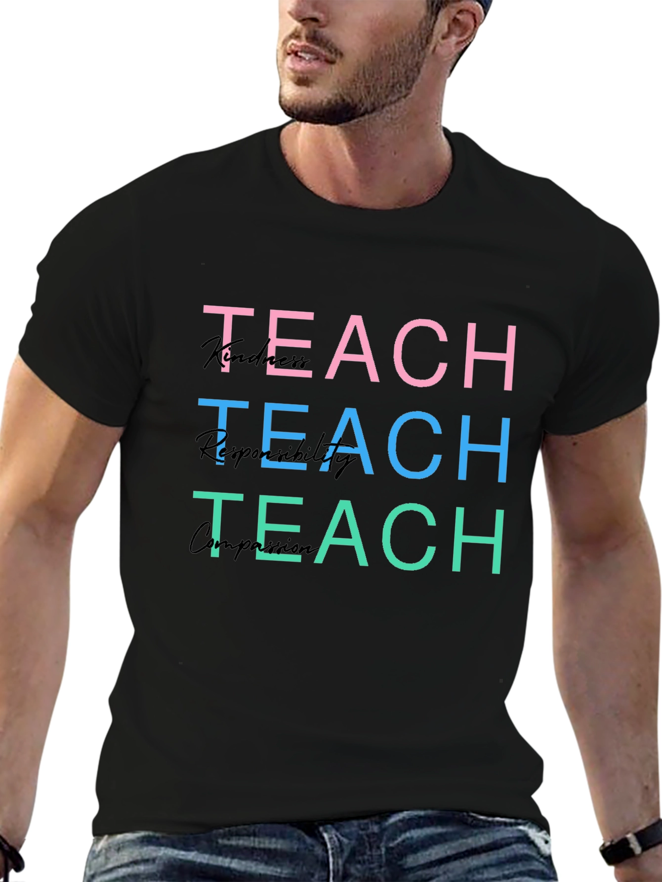 Teach Kindness Responsibility Compassion T-Shirt