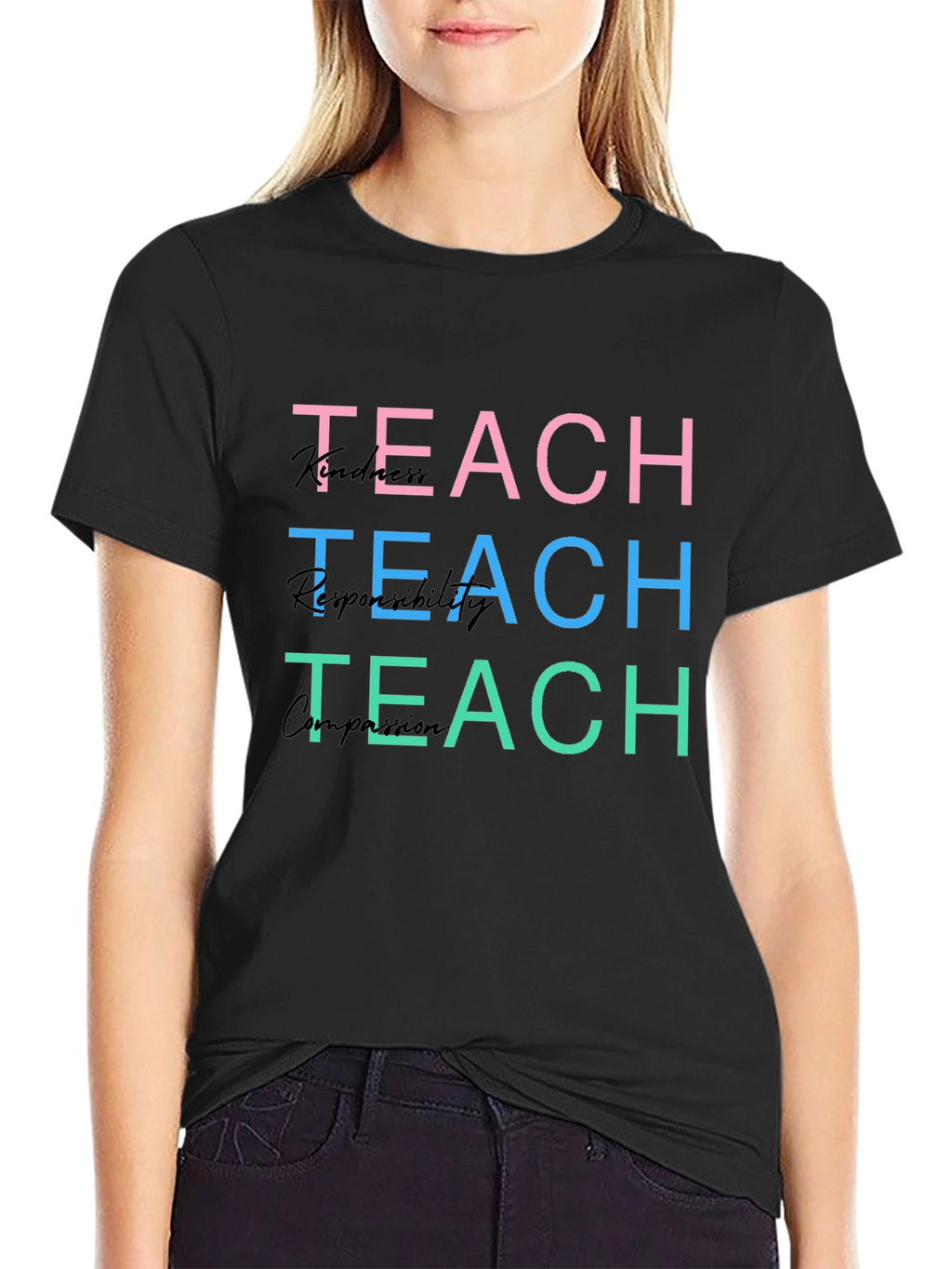 Teach Kindness Responsibility Compassion T-Shirt