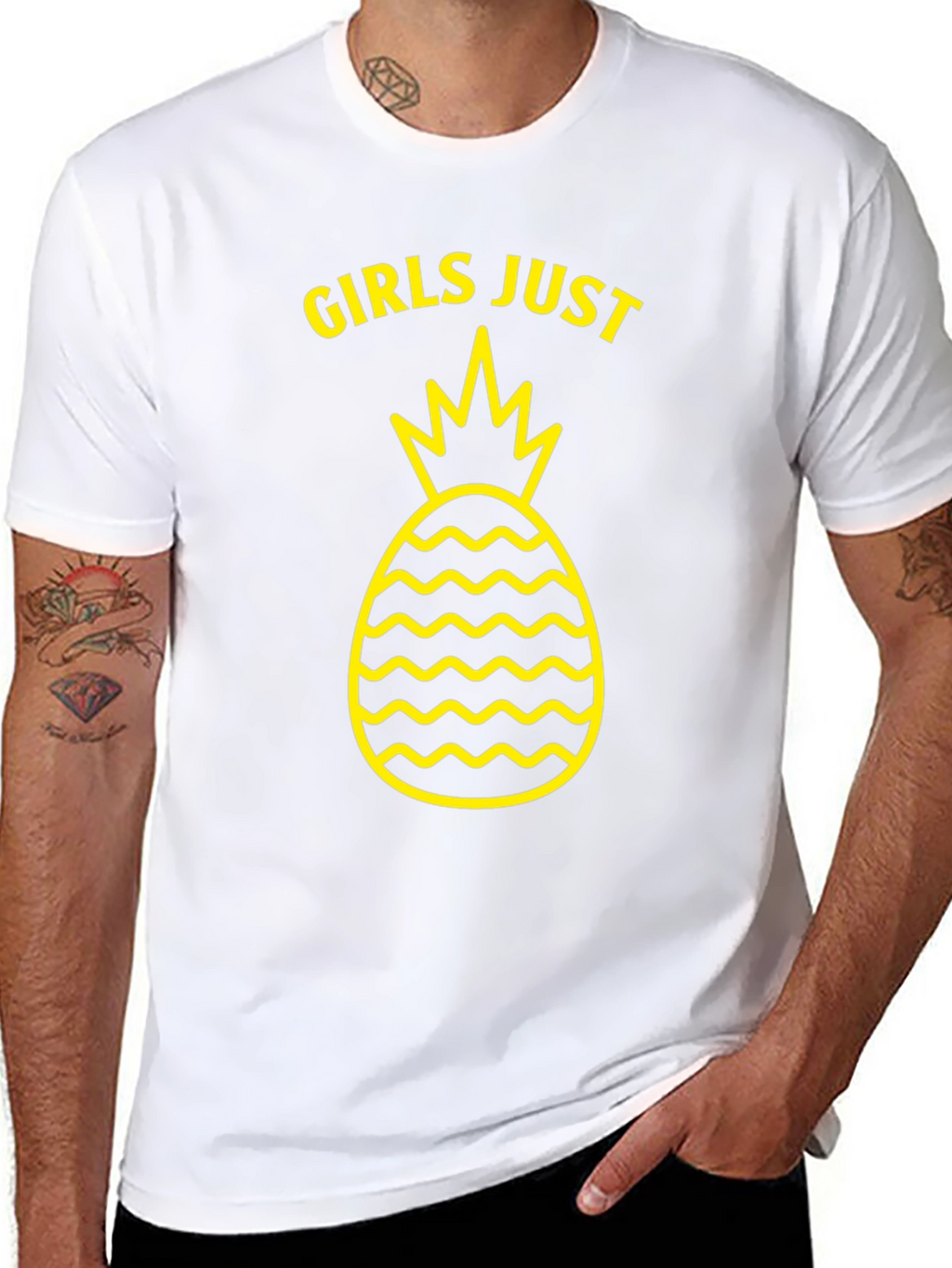 Girls Just Wanna Have Pineapples T-Shirt