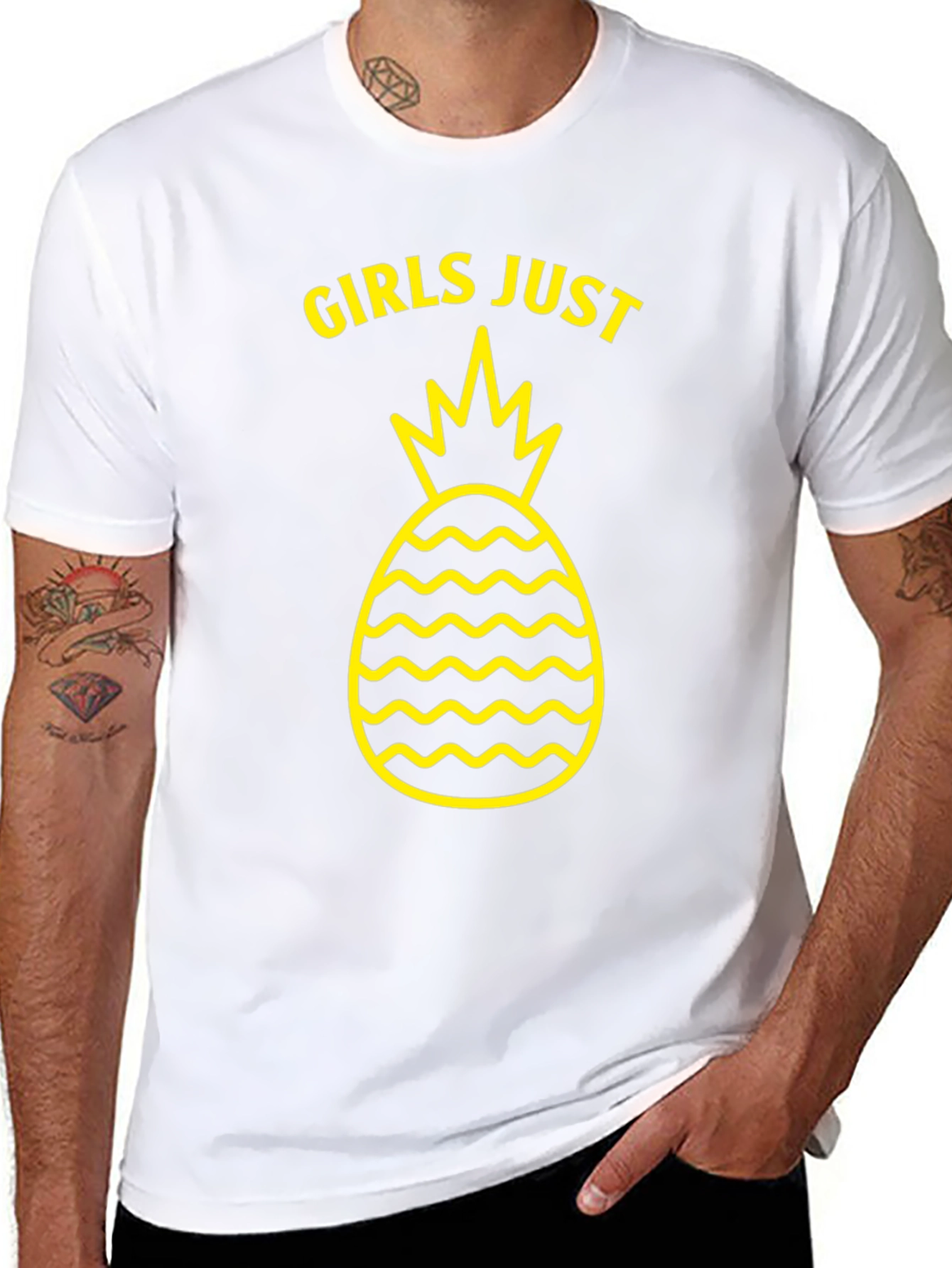 Girls Just Wanna Have Pineapples T-Shirt