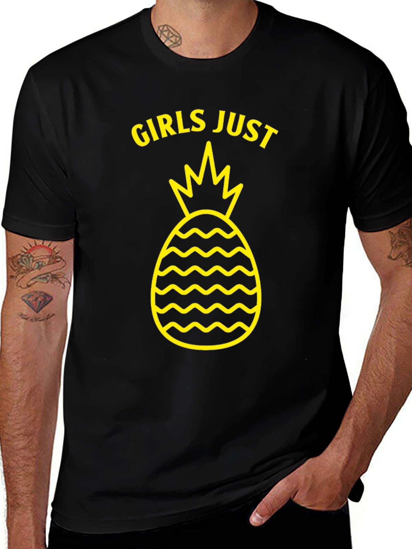 Girls Just Wanna Have Pineapples T-Shirt
