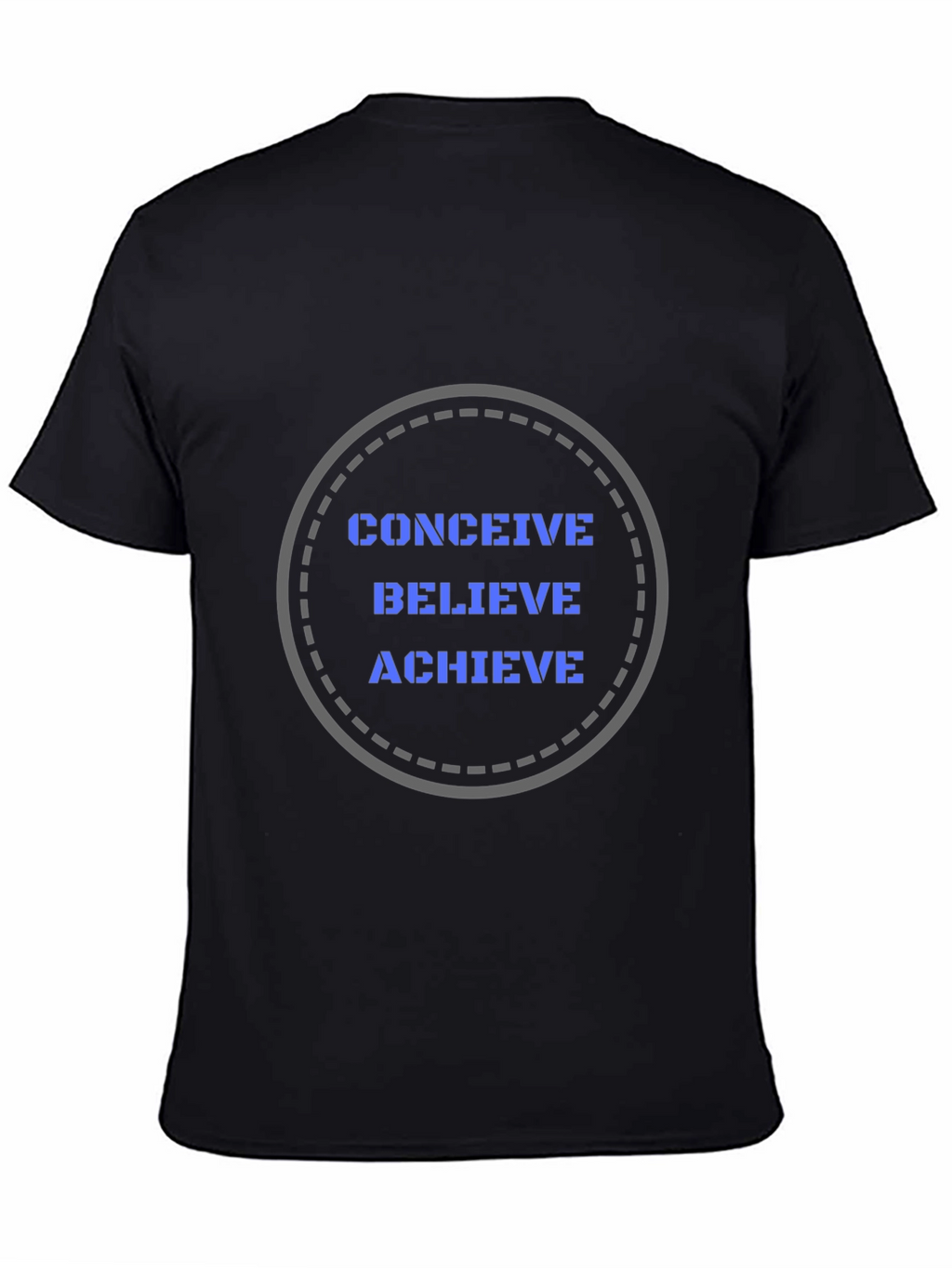 Motivational Graphic Tee - Conceive Believe Achieve