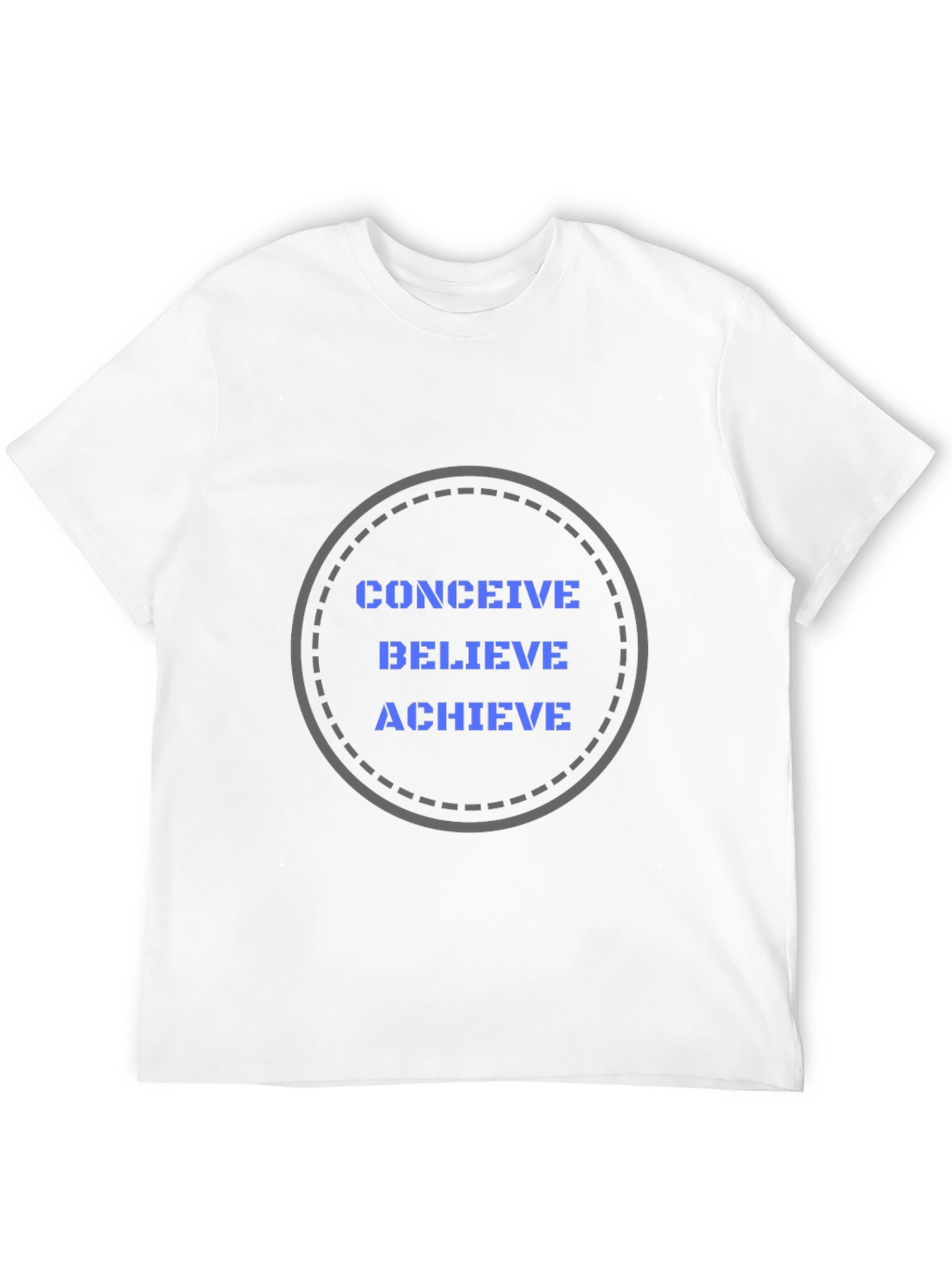Motivational Graphic Tee - Conceive Believe Achieve