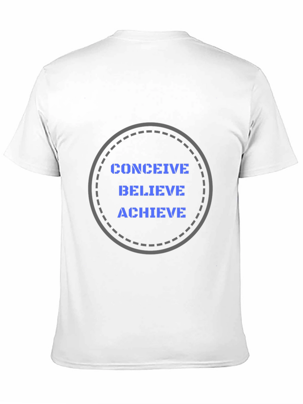 Motivational Graphic Tee - Conceive Believe Achieve