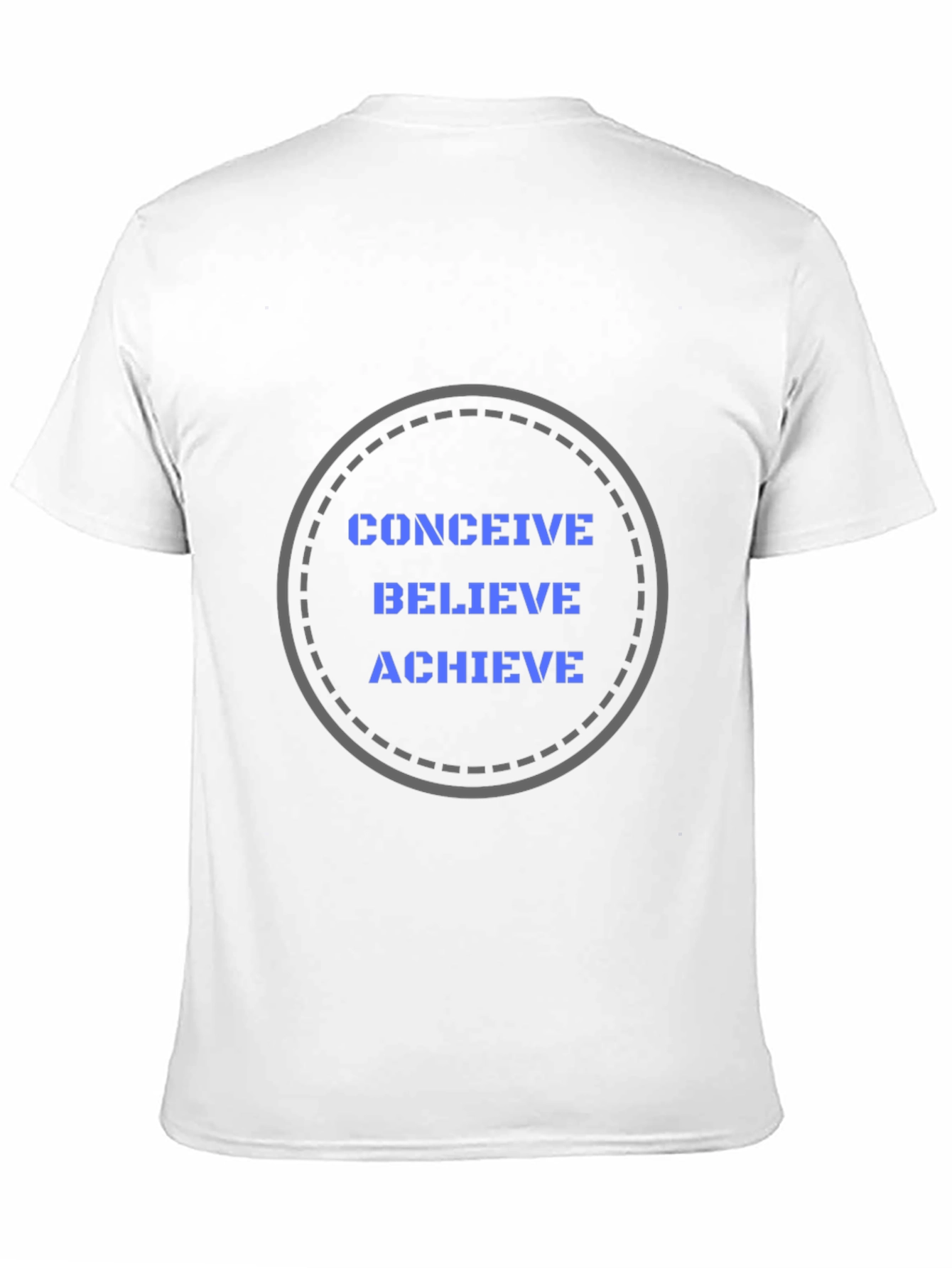 Motivational Graphic Tee - Conceive Believe Achieve
