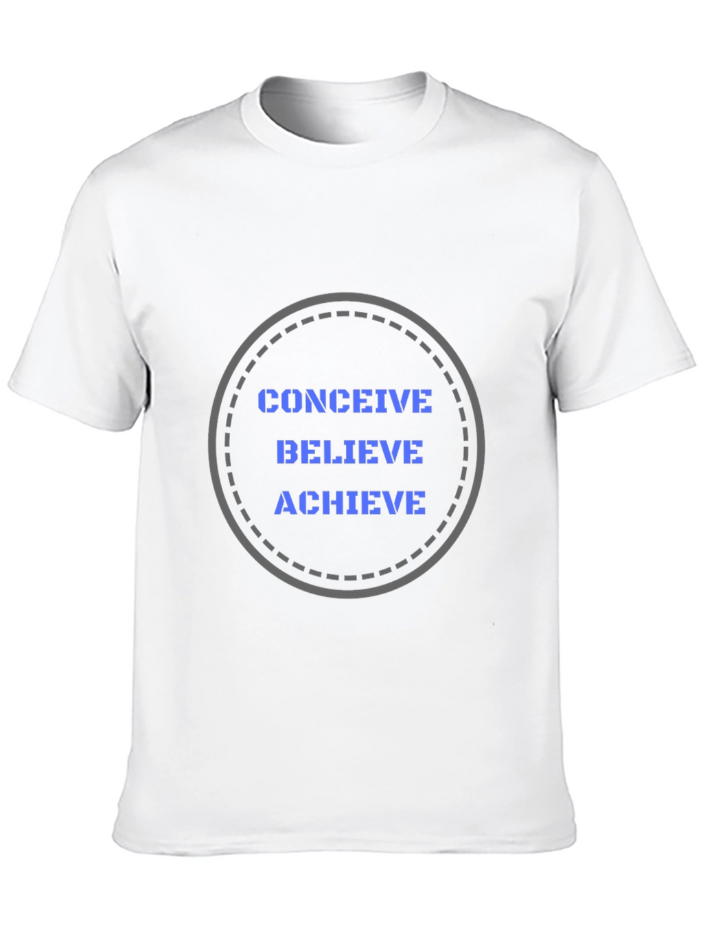 Motivational Graphic Tee - Conceive Believe Achieve
