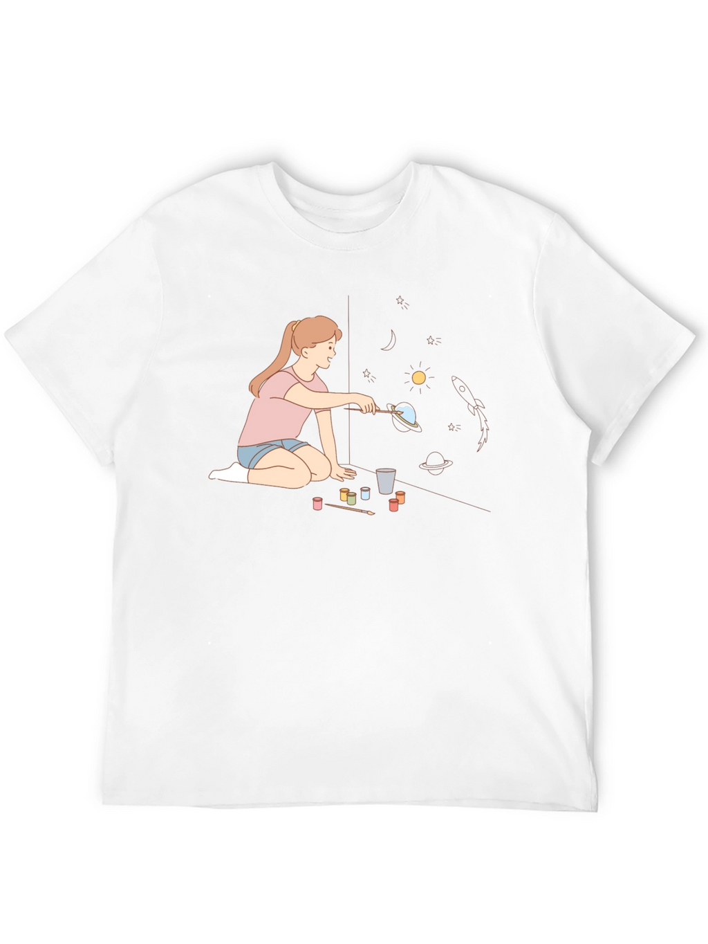Space Painting Tee