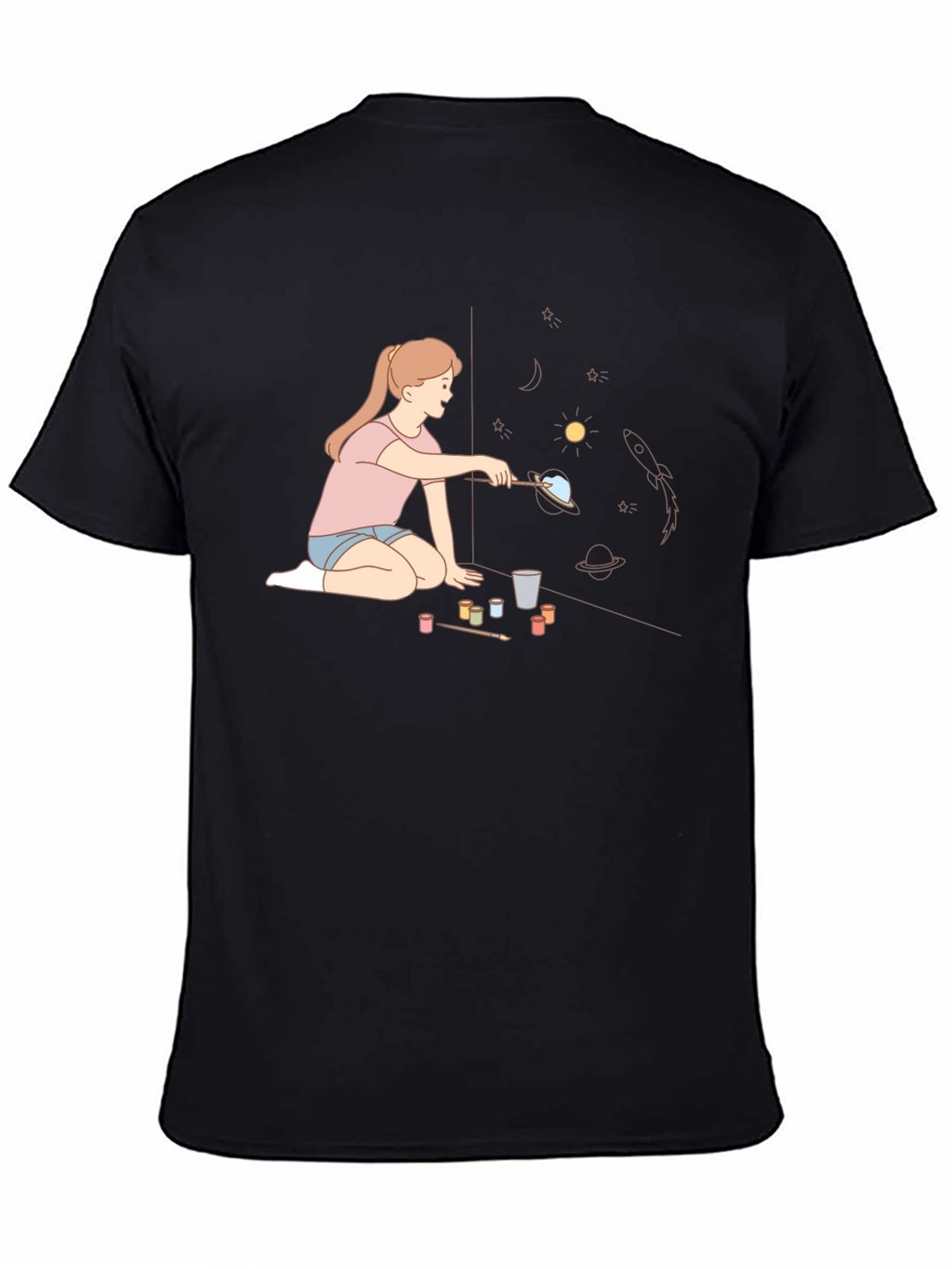 Space Painting Tee