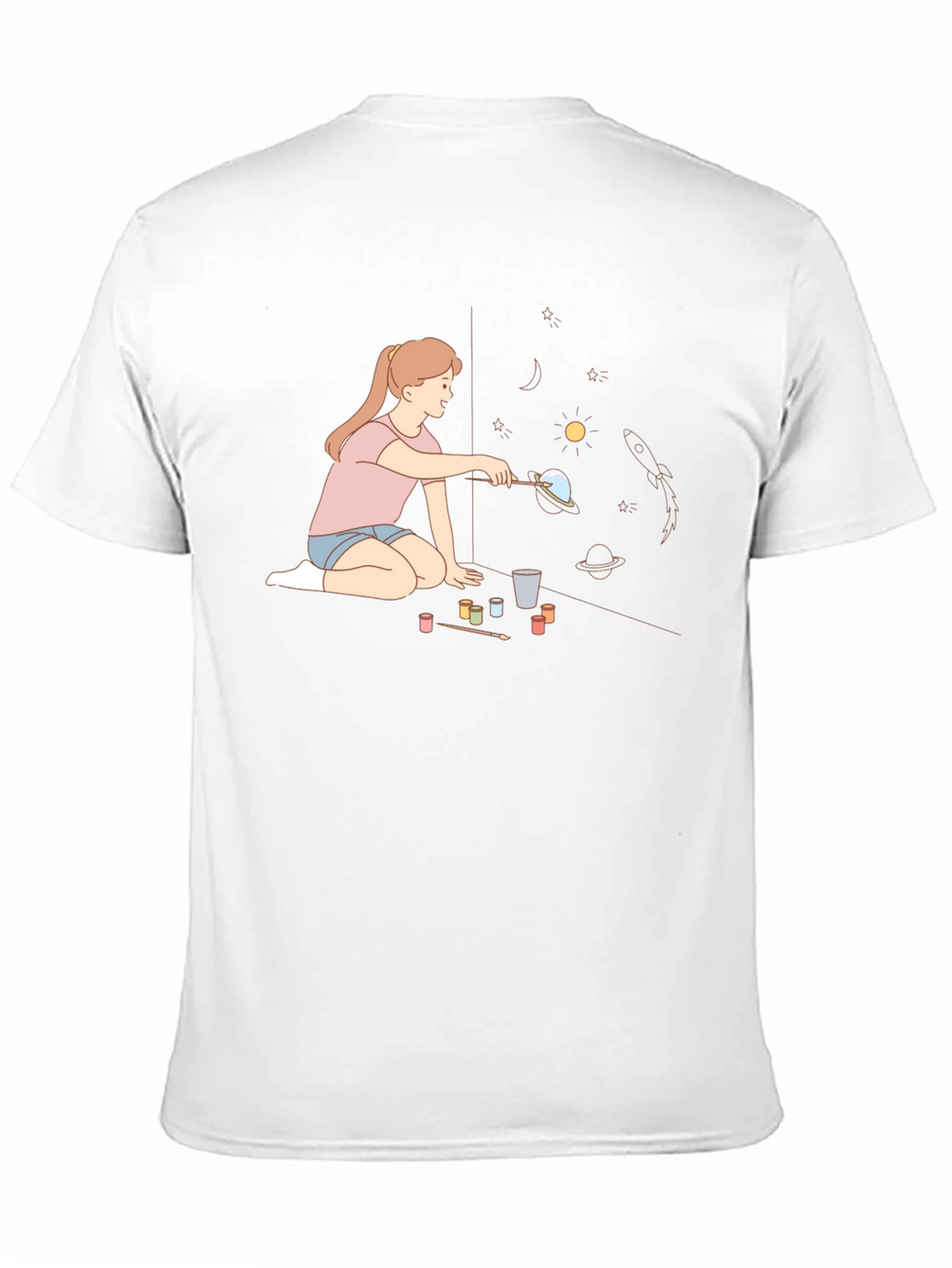 Space Painting Tee