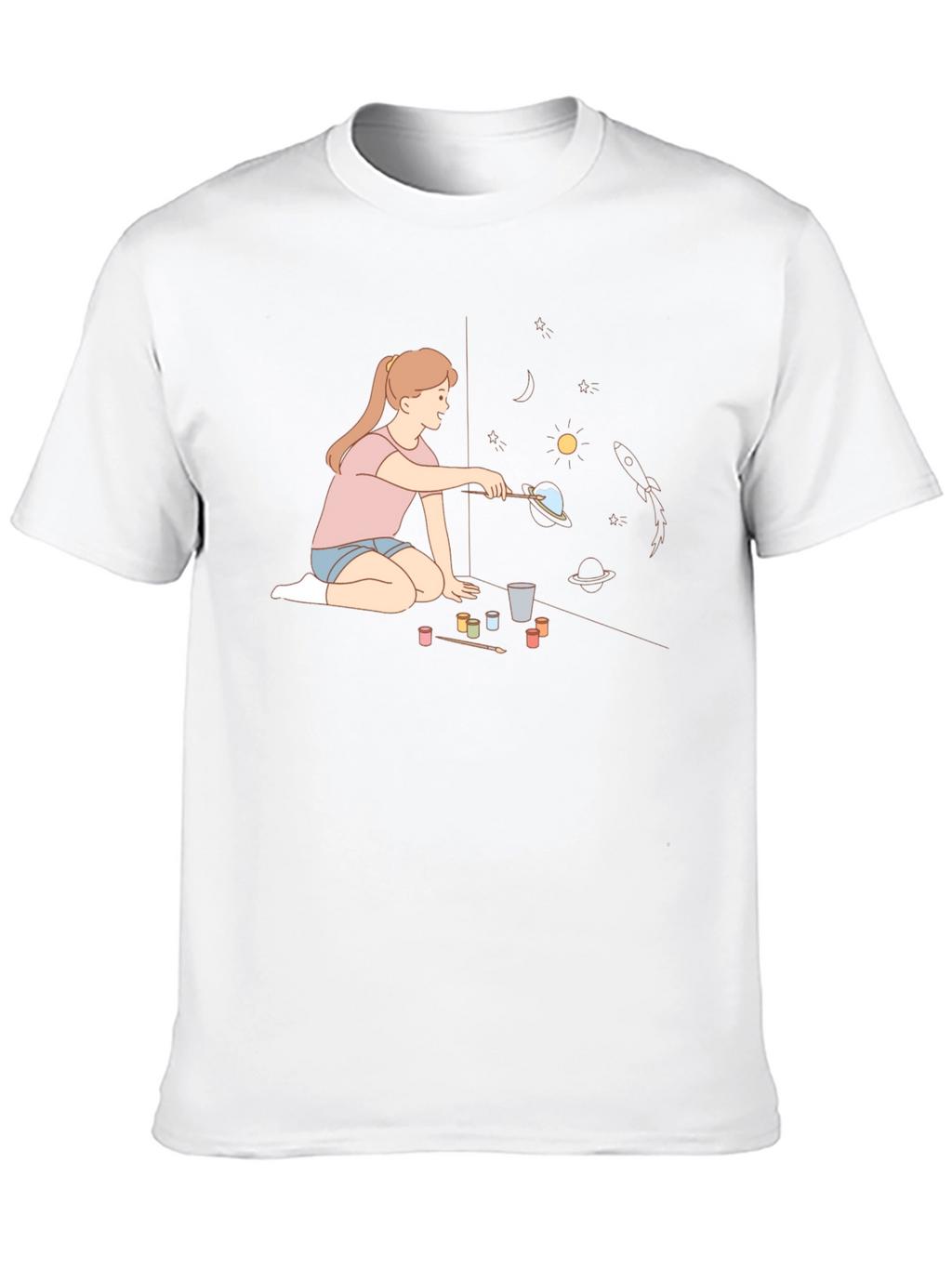 Space Painting Tee