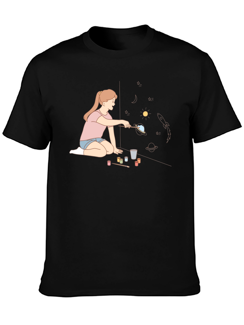 Space Painting Tee