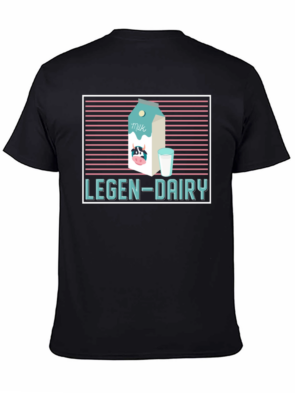 Legen-Dairy Graphic Tee - Milk Lovers T-Shirt