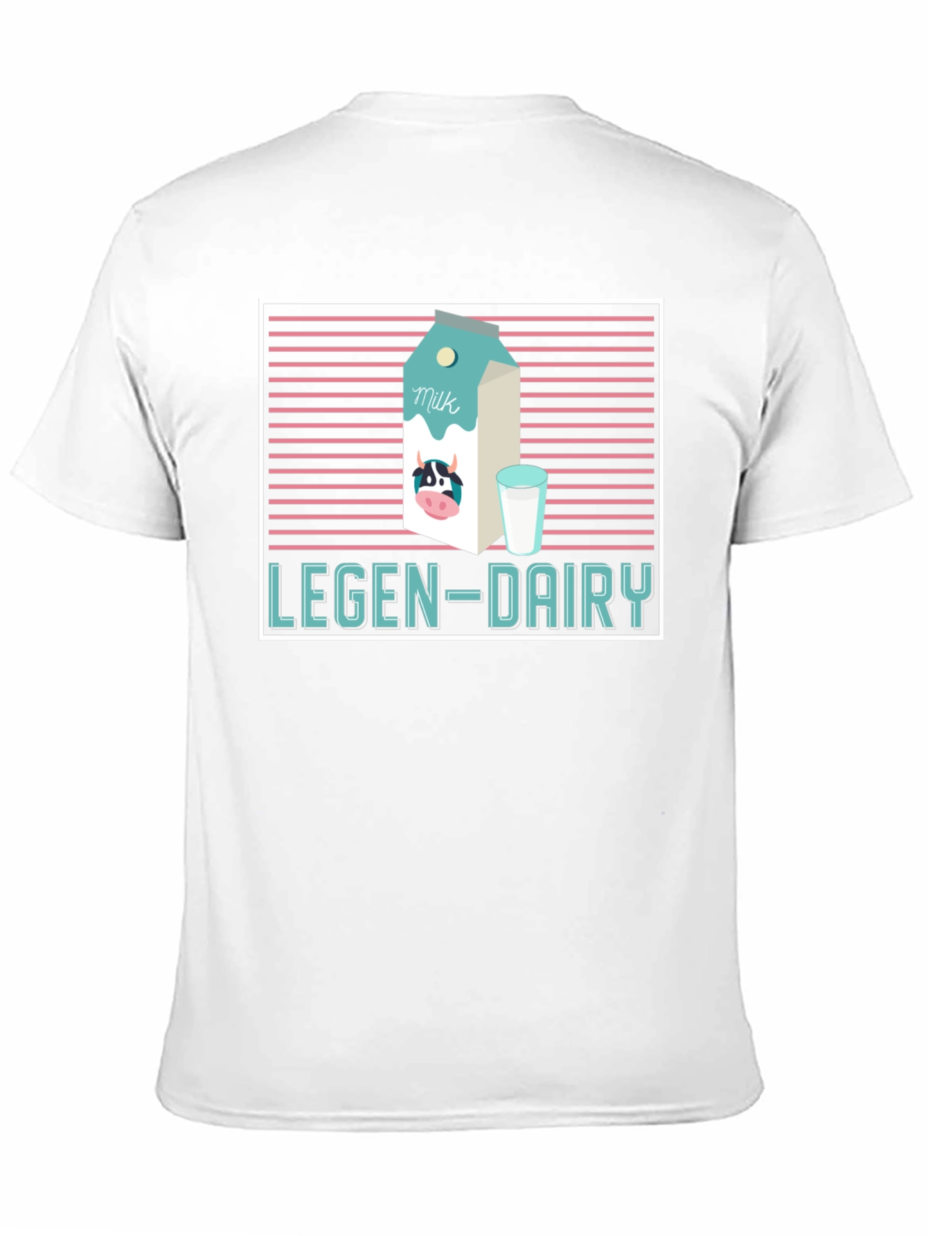 Legen-Dairy Graphic Tee - Milk Lovers T-Shirt