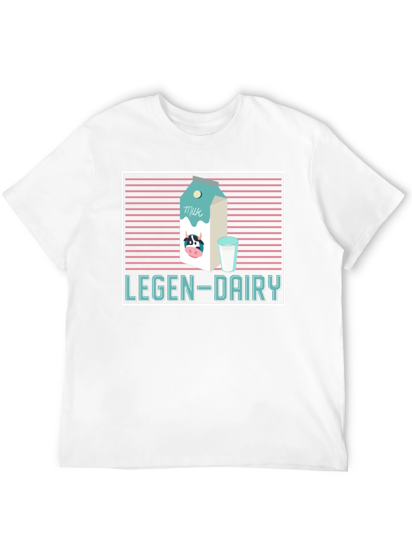 Legen-Dairy Graphic Tee - Milk Lovers T-Shirt