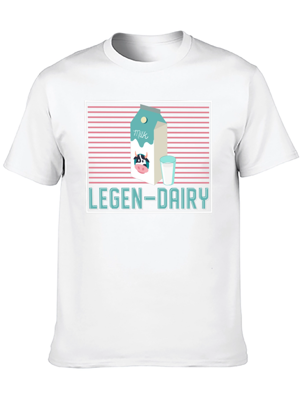 Legen-Dairy Graphic Tee - Milk Lovers T-Shirt
