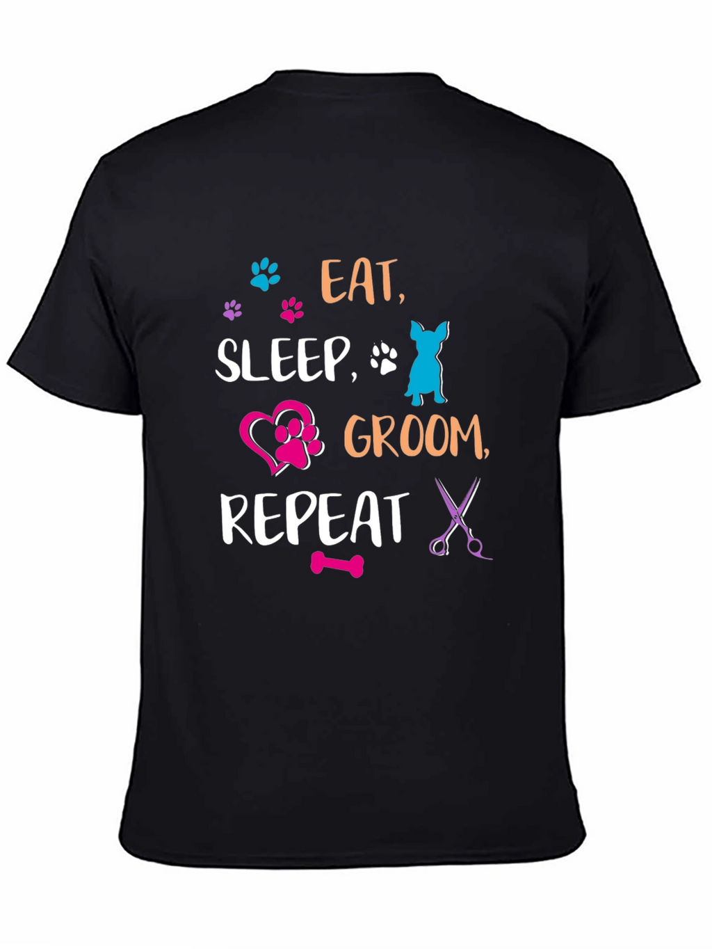 Eat Sleep Groom Repeat T-Shirt