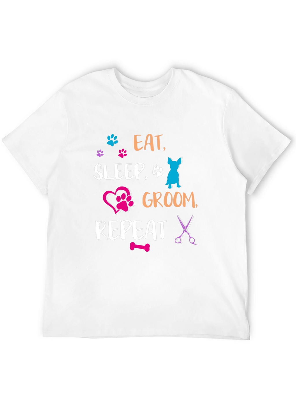 Eat Sleep Groom Repeat T-Shirt