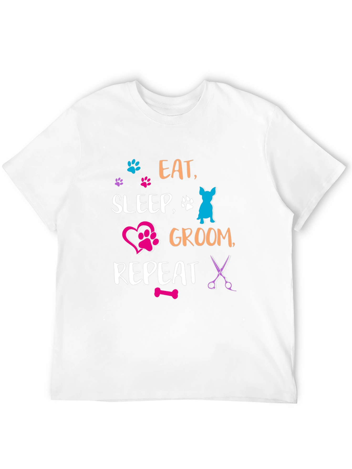 Eat Sleep Groom Repeat T-Shirt