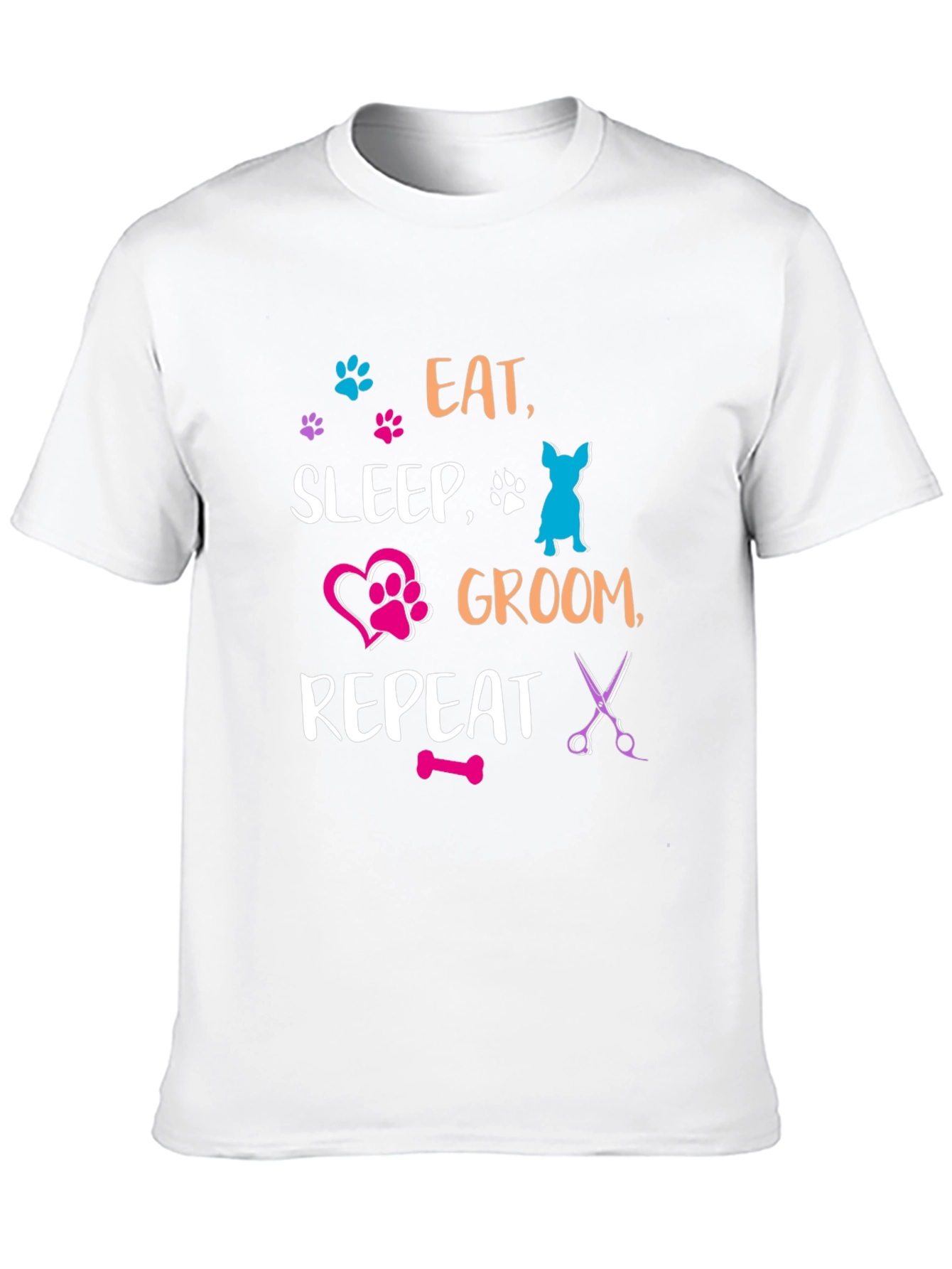 Eat Sleep Groom Repeat T-Shirt