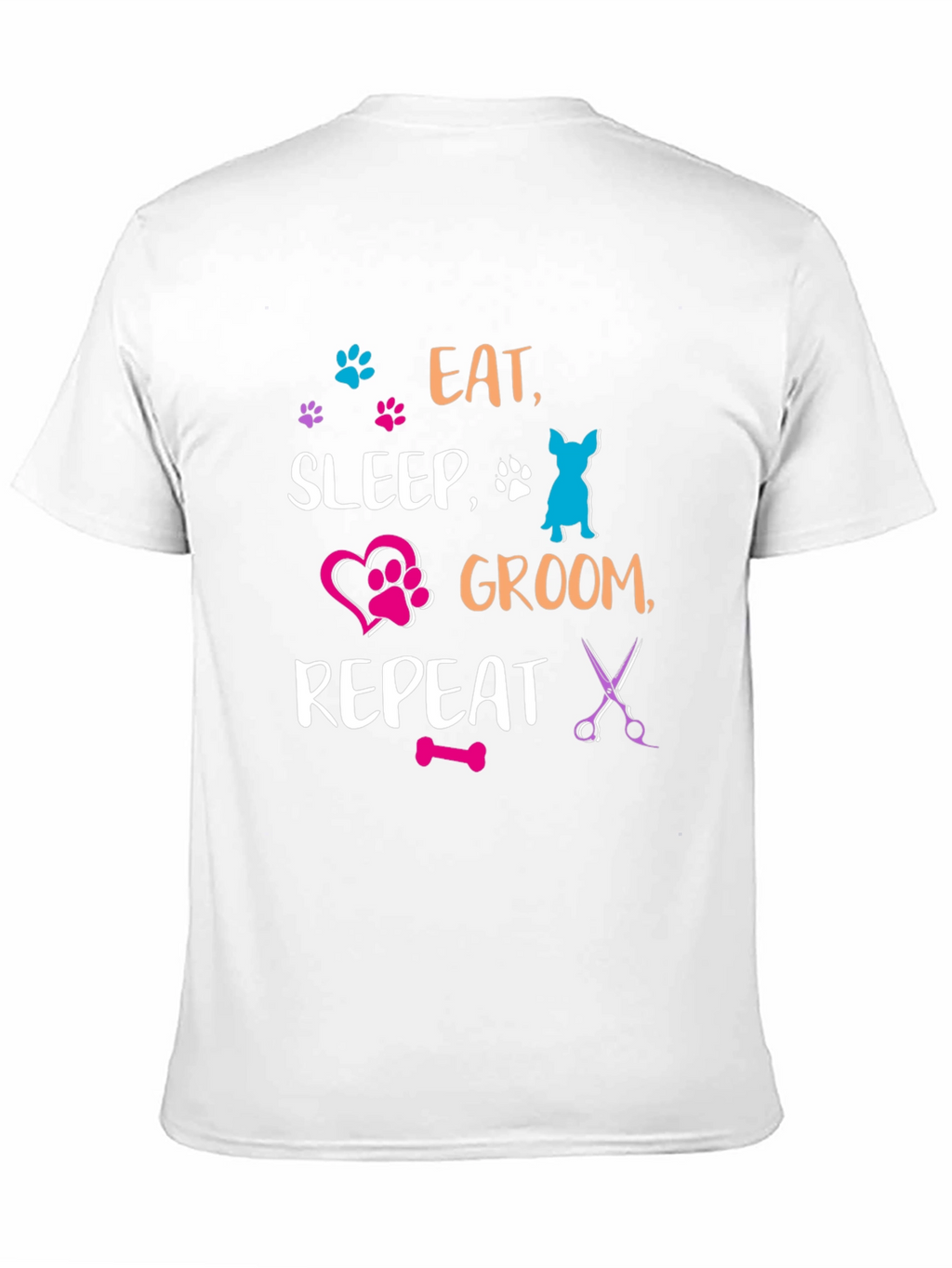 Eat Sleep Groom Repeat T-Shirt
