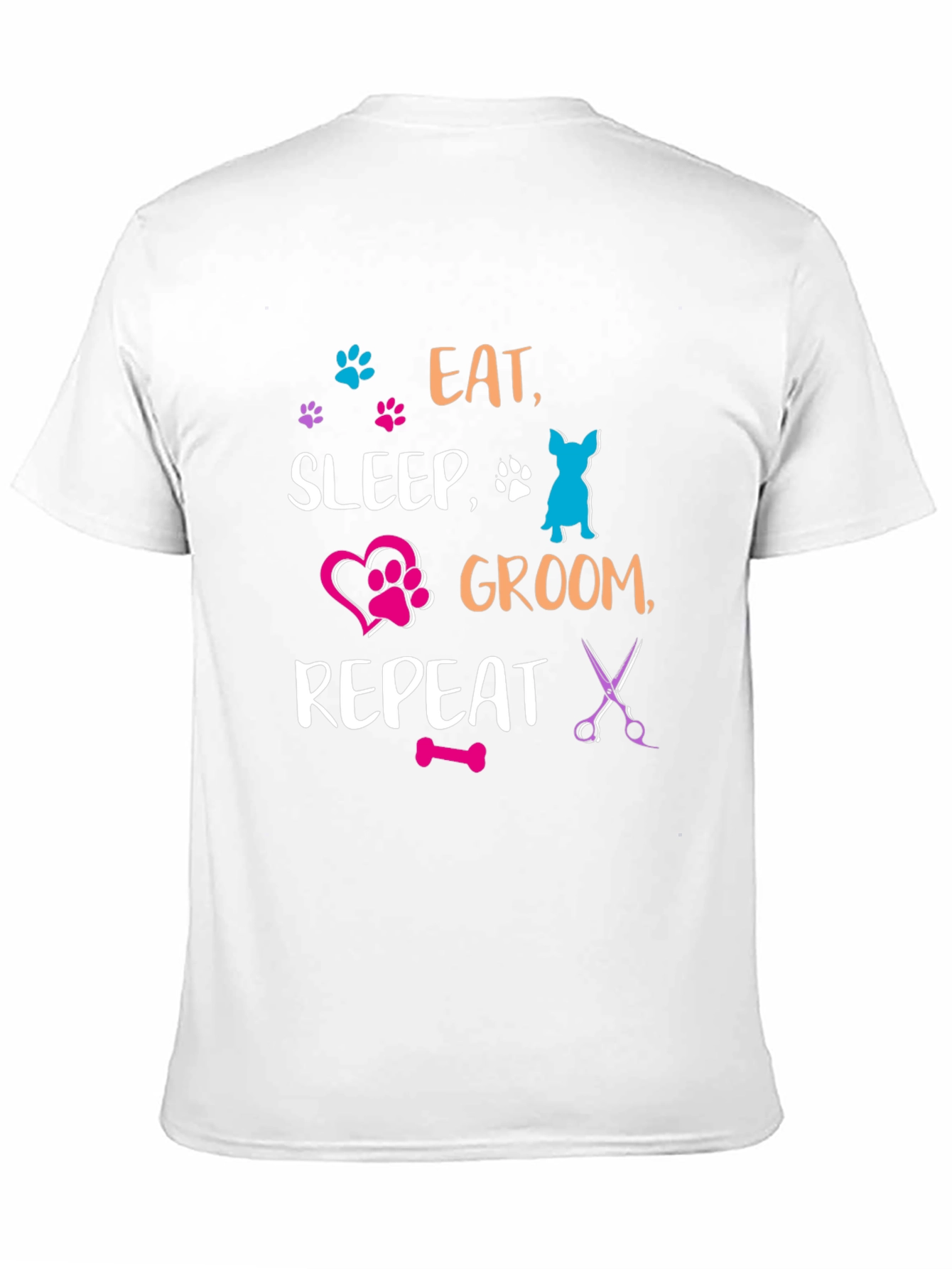 Eat Sleep Groom Repeat T-Shirt