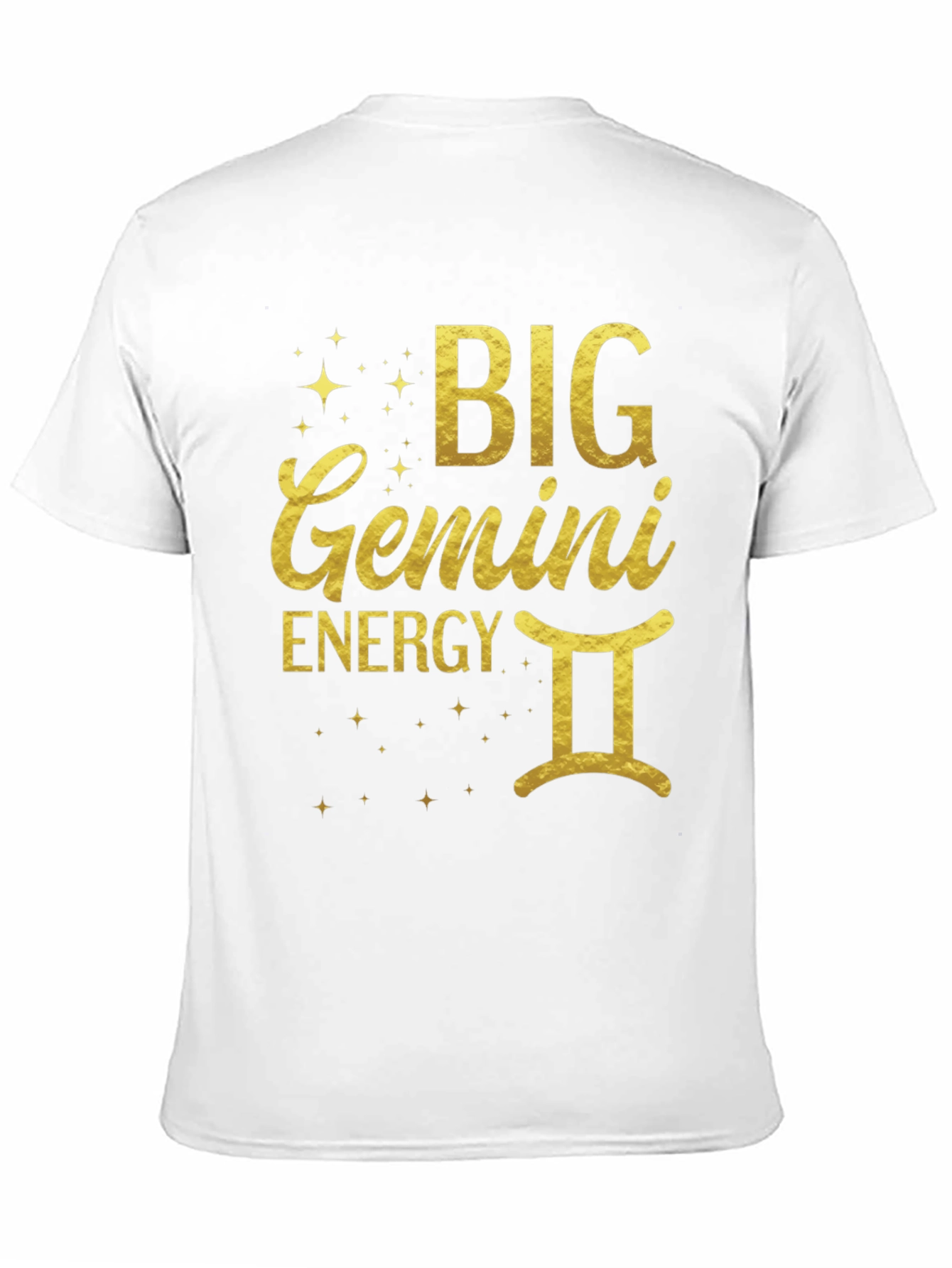 Big Gemini Energy Graphic Tee - Zodiac T-Shirt